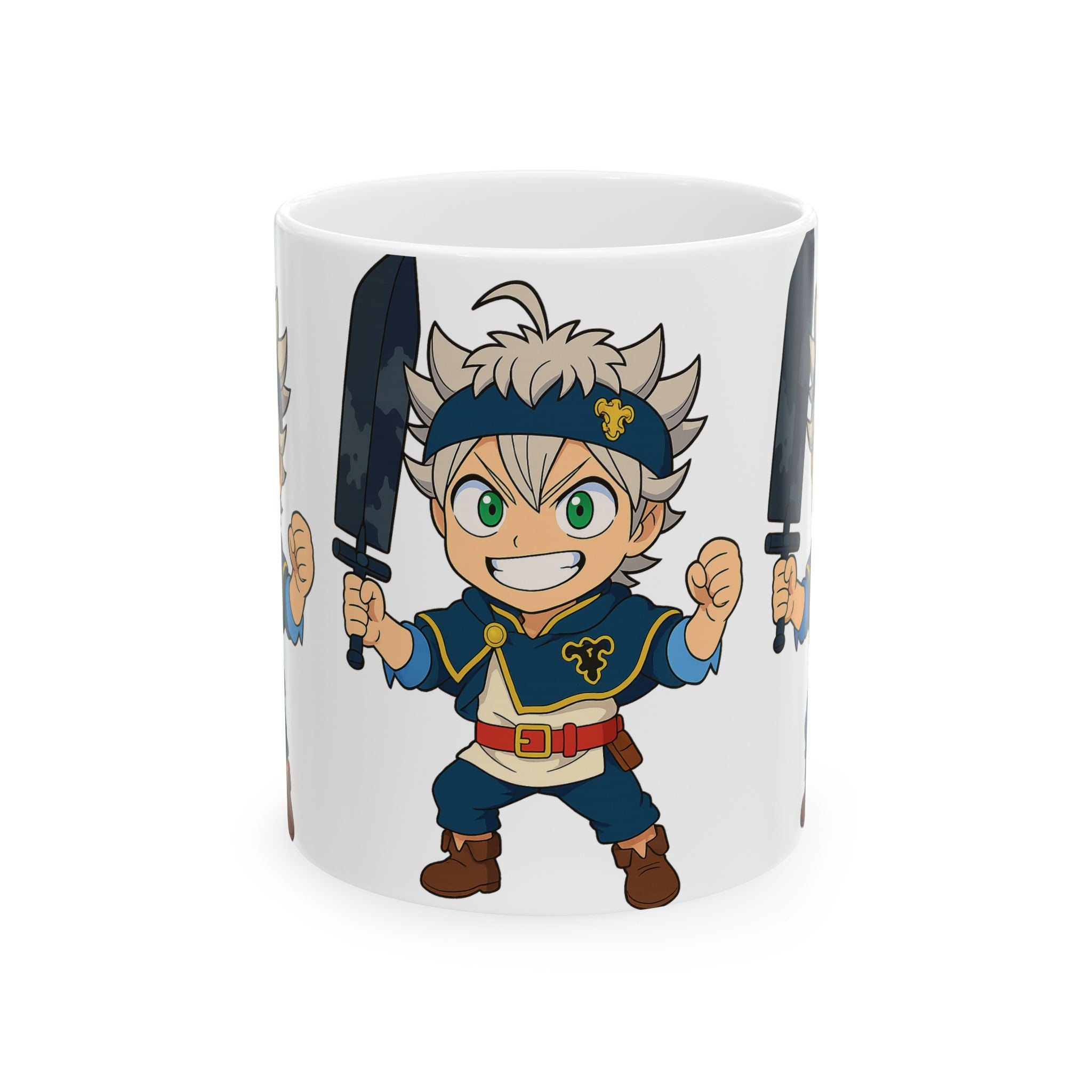 Black Clover Anime Ceramic Mug, (11oz, 15oz)