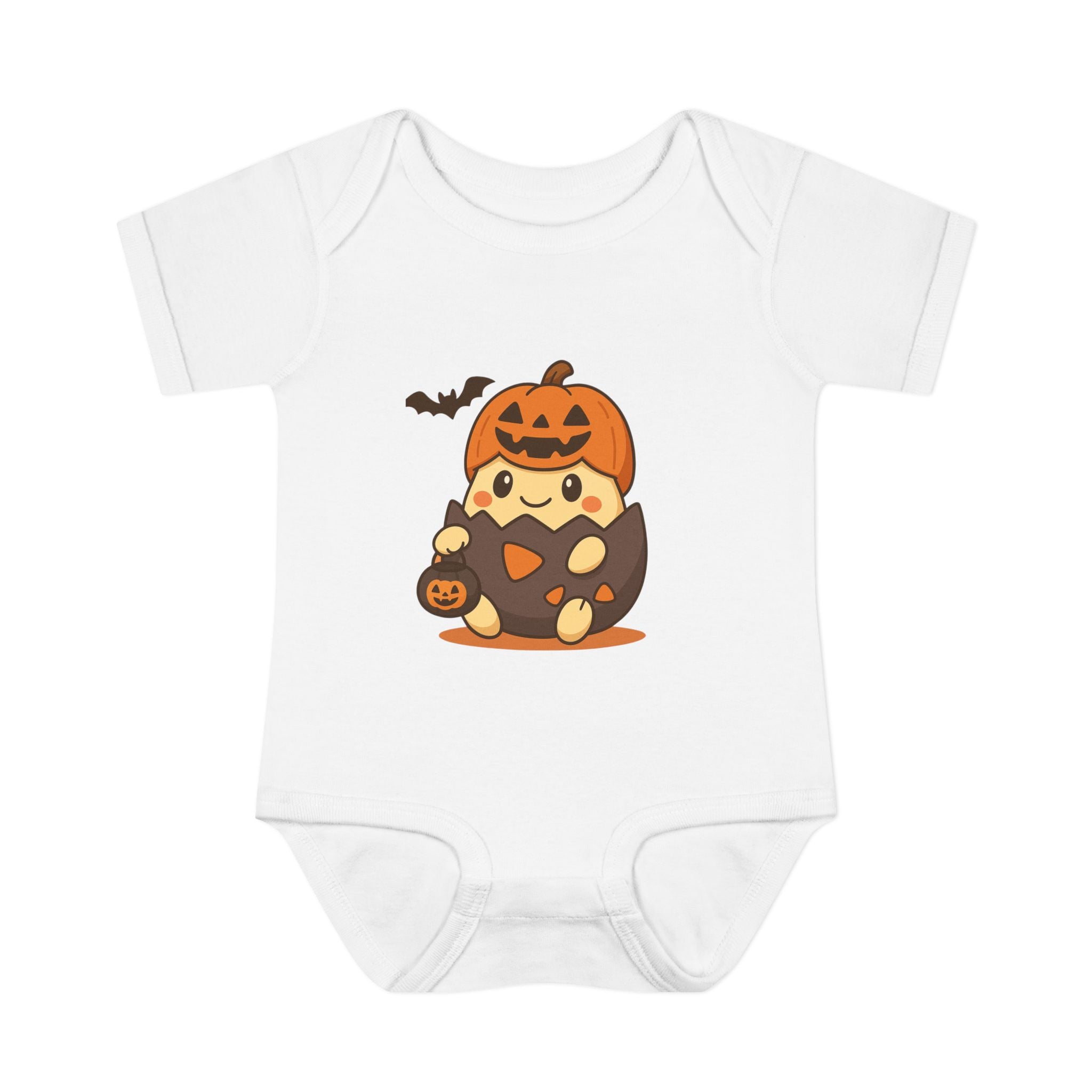 Halloween Anime Infant Baby Rib Bodysuit