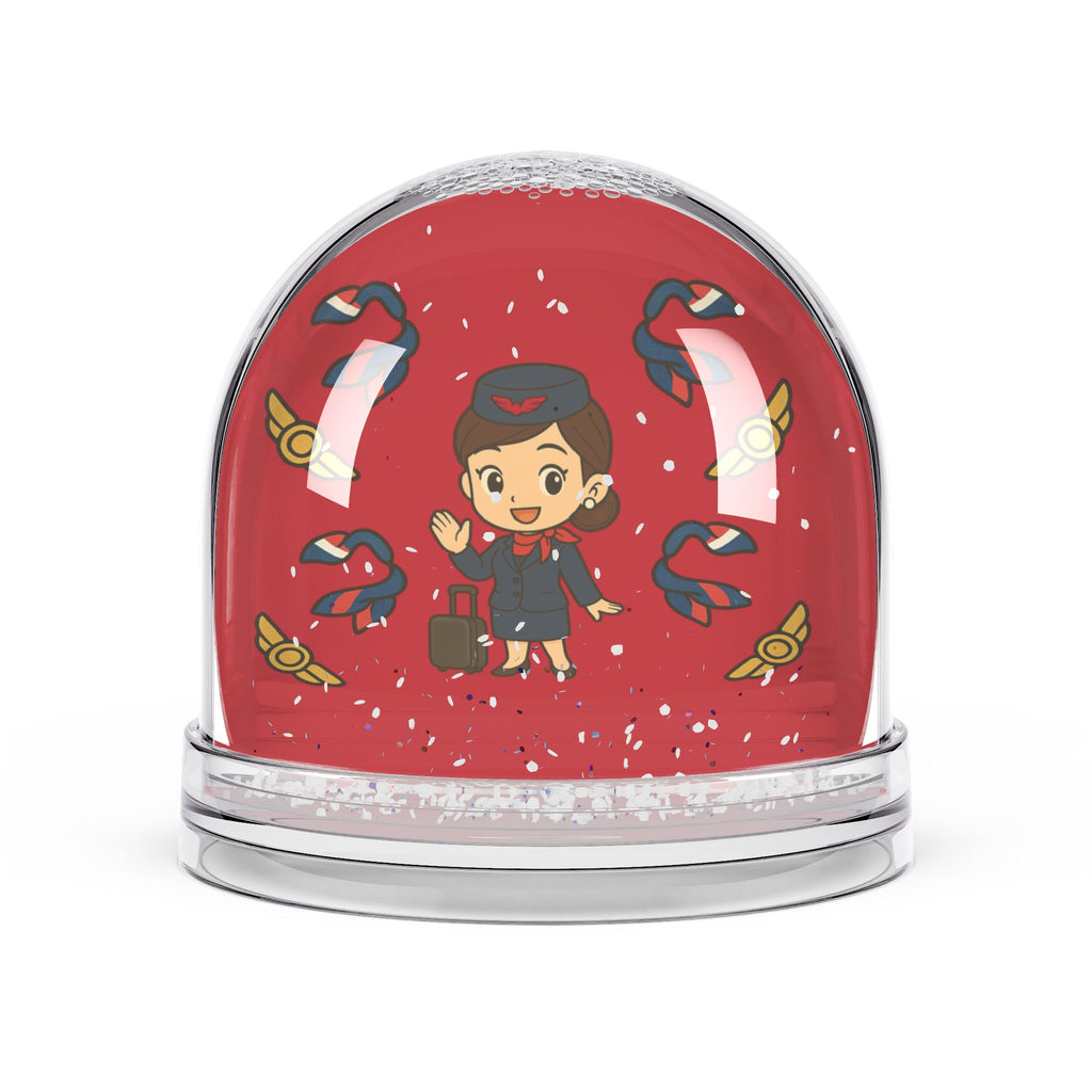 Flight Crew Snow Globe