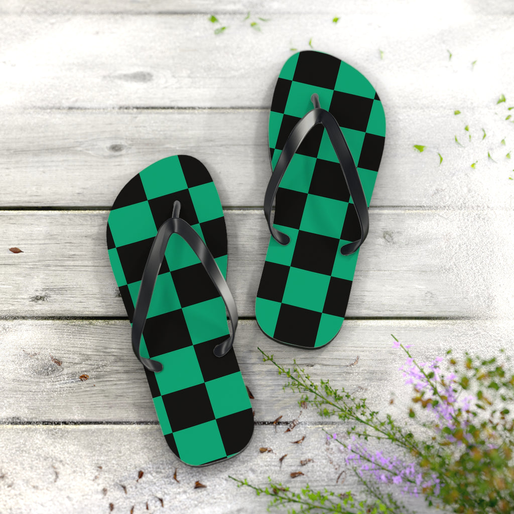 Anime Flip Flops - Cute Japanese Cartoon Style Sandals, Otaku Gift, Anime Lover Footwear, Summer Beach Shoes
