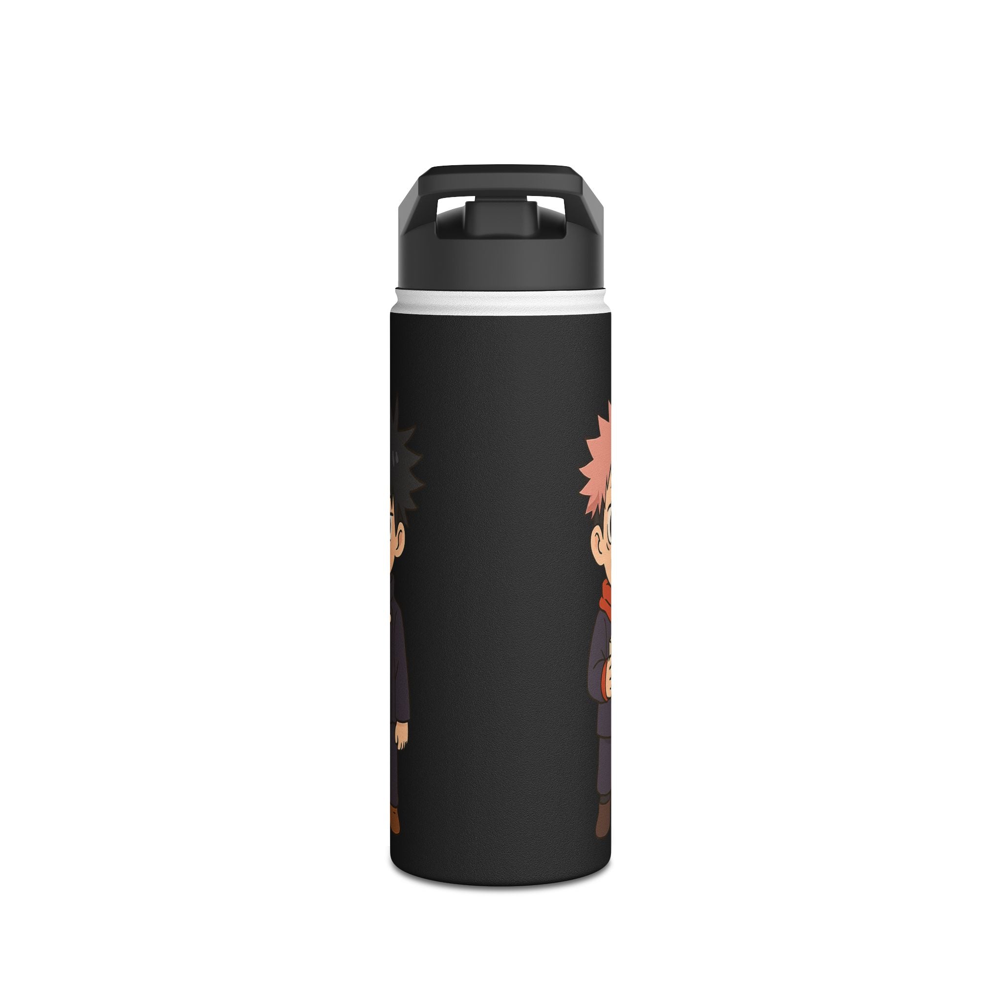Jujutsu Kaisen Anime Stainless Steel Water Bottle, Standard Lid ( Solo Leveling)