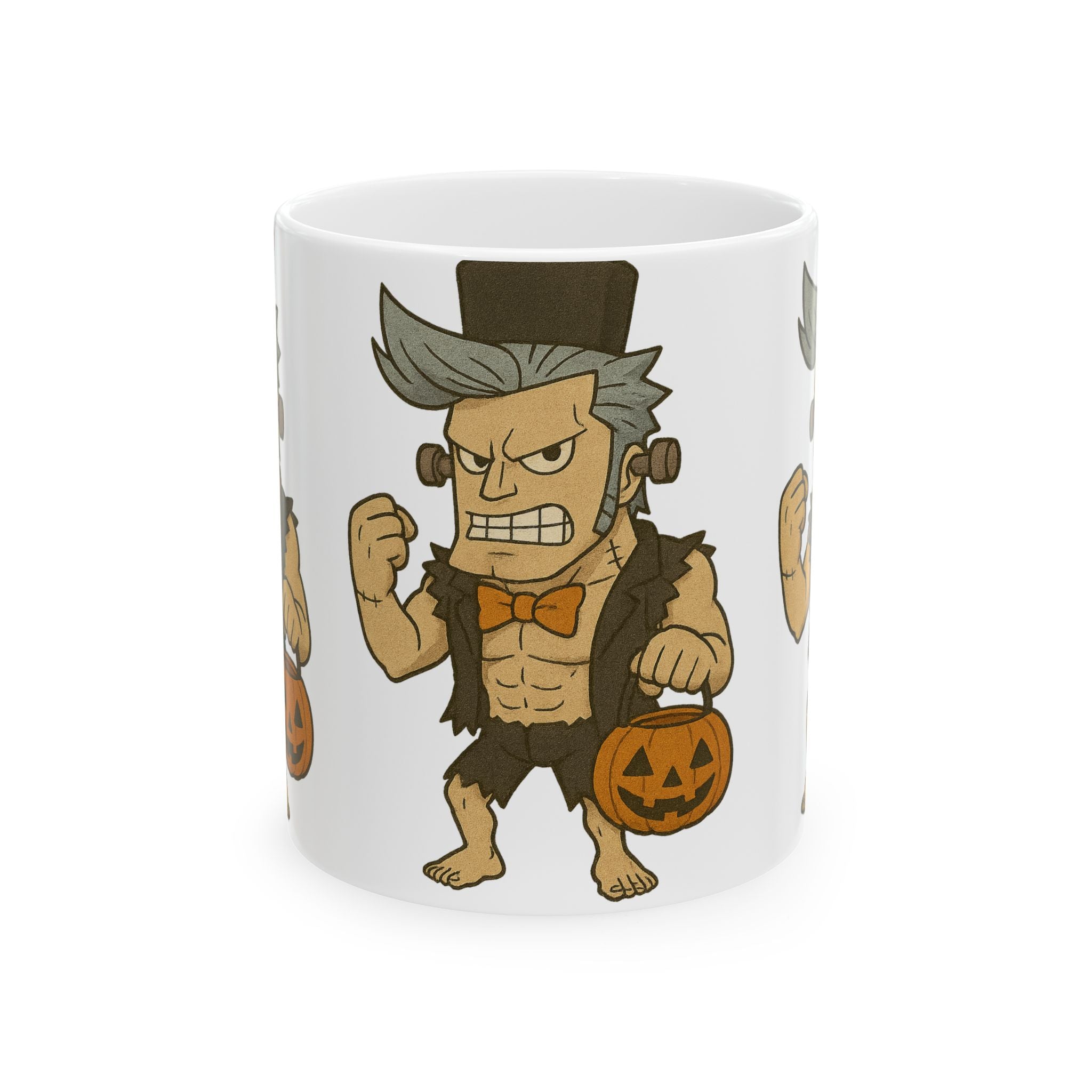 Halloween Franky Anime Ceramic Mug, (11oz, 15oz)
