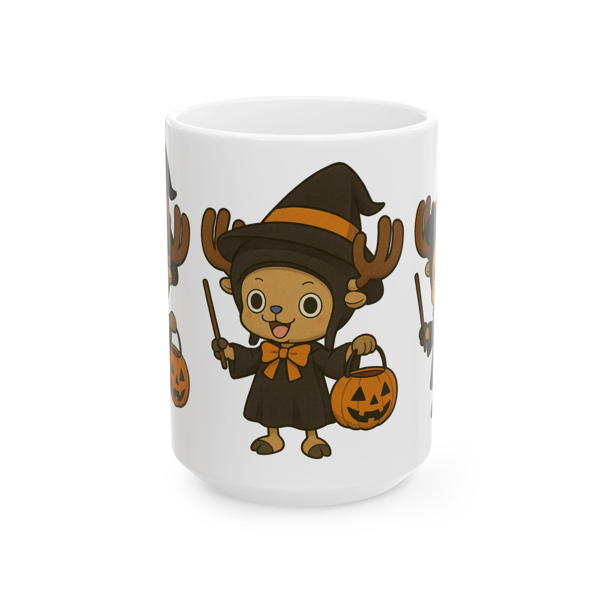 Halloween Chopper Anime Ceramic Mug, (11oz, 15oz)