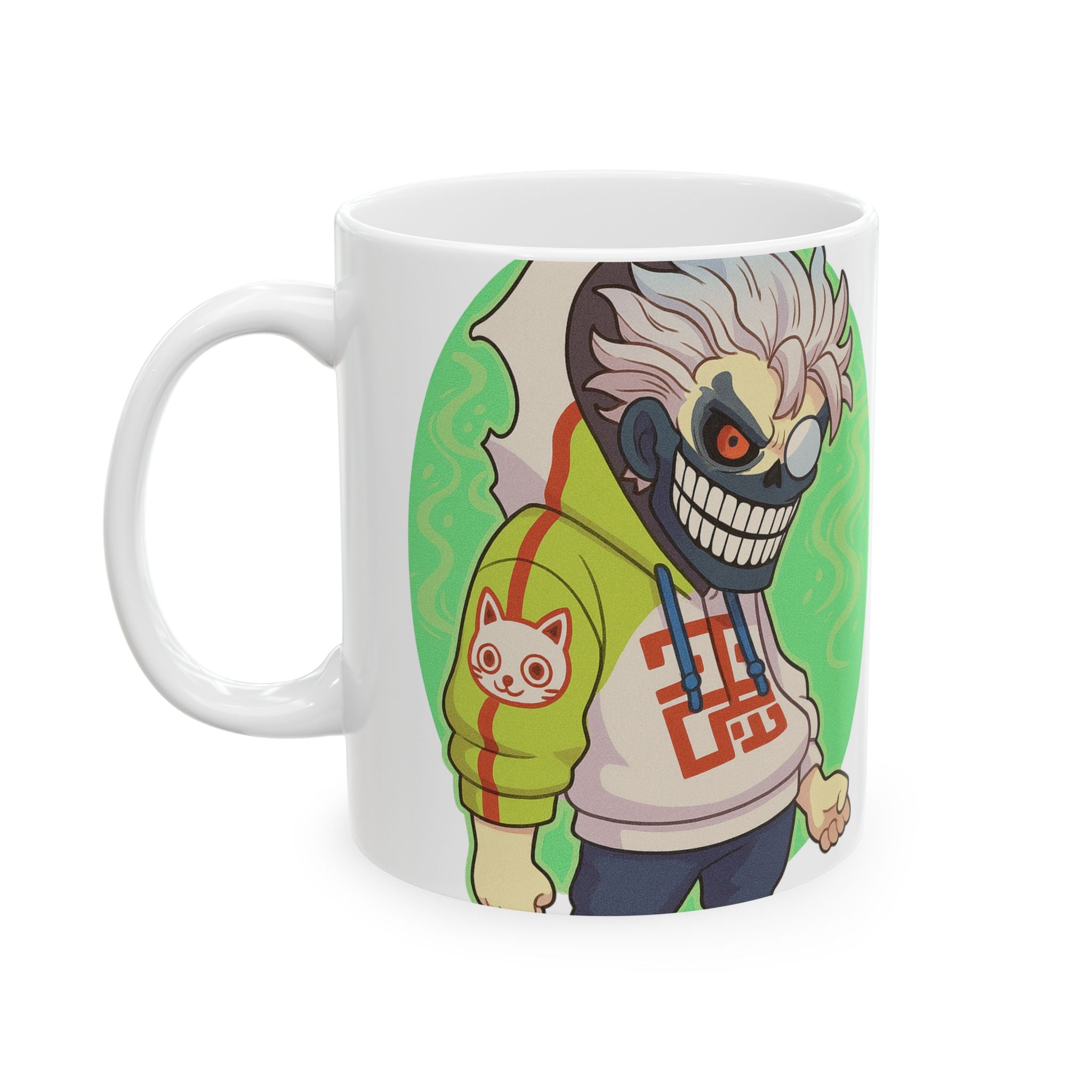 Dandadan Anime Ceramic Mug, (11oz, 15oz)