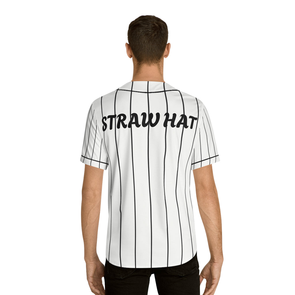Straw Hat Baseball Jersey, Sport Shirt, Japanese Baseball Top