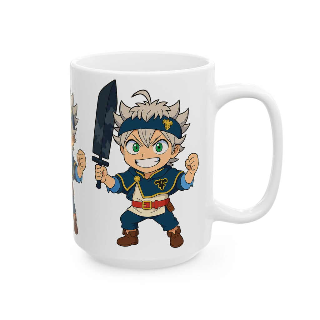 Black Clover Anime Ceramic Mug, (11oz, 15oz)