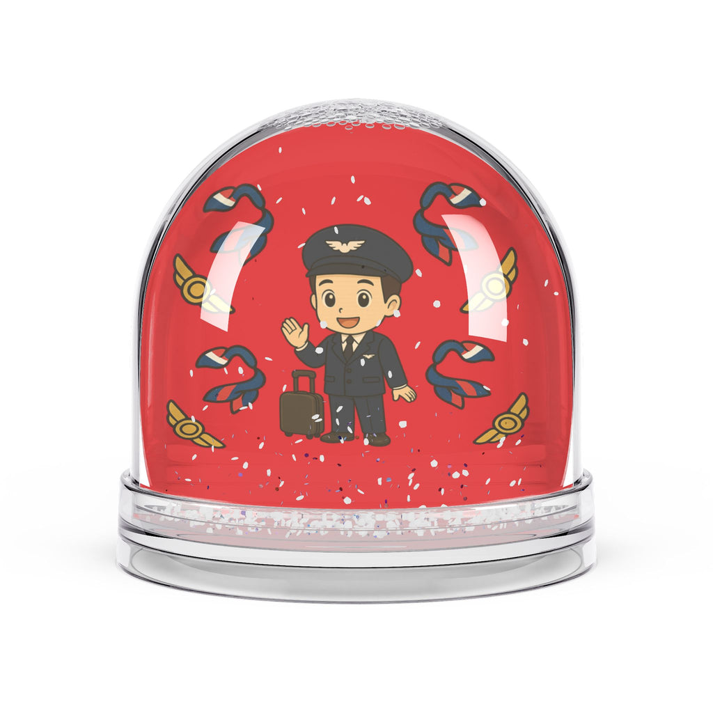 Flight Crew Snow Globe