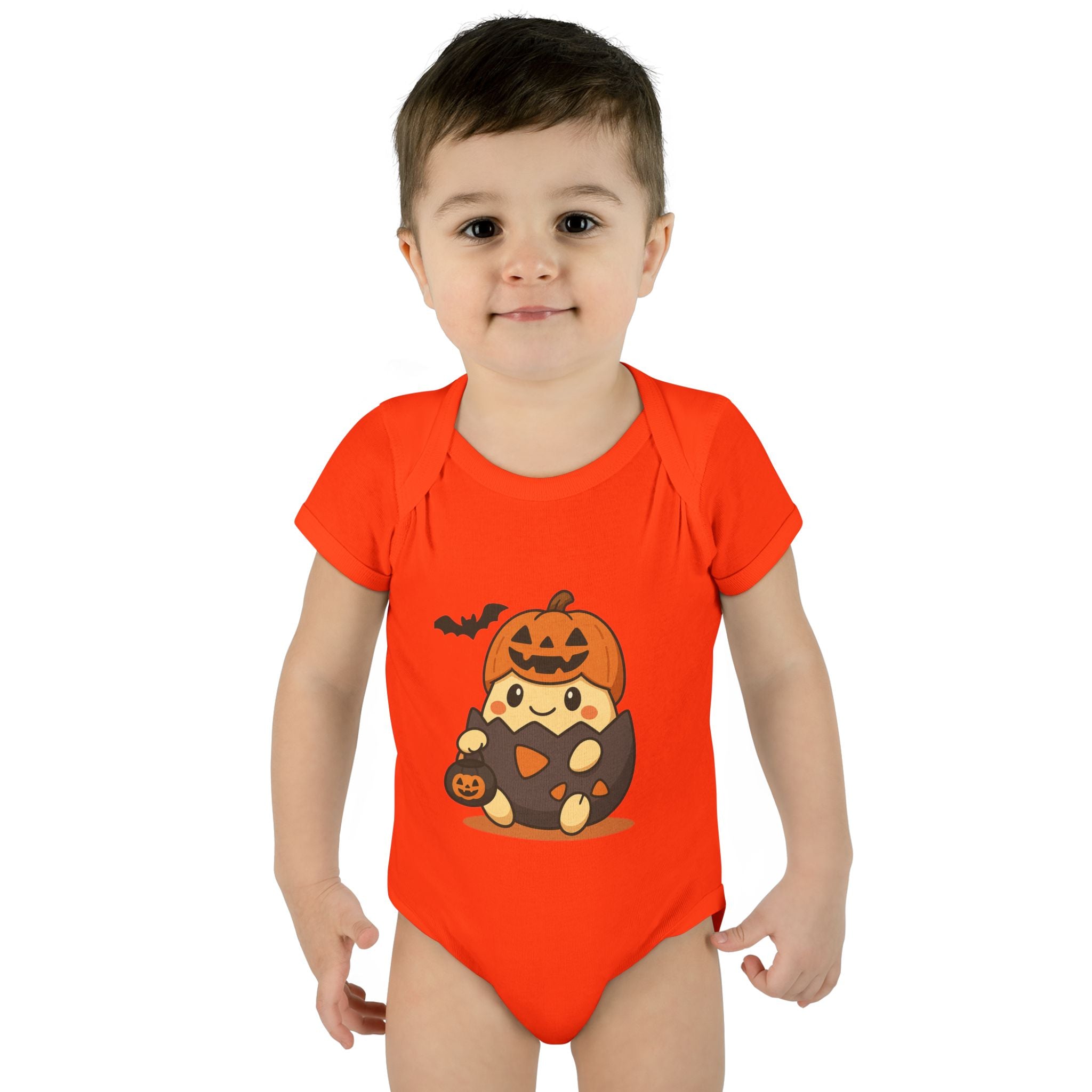 Halloween Anime Infant Baby Rib Bodysuit