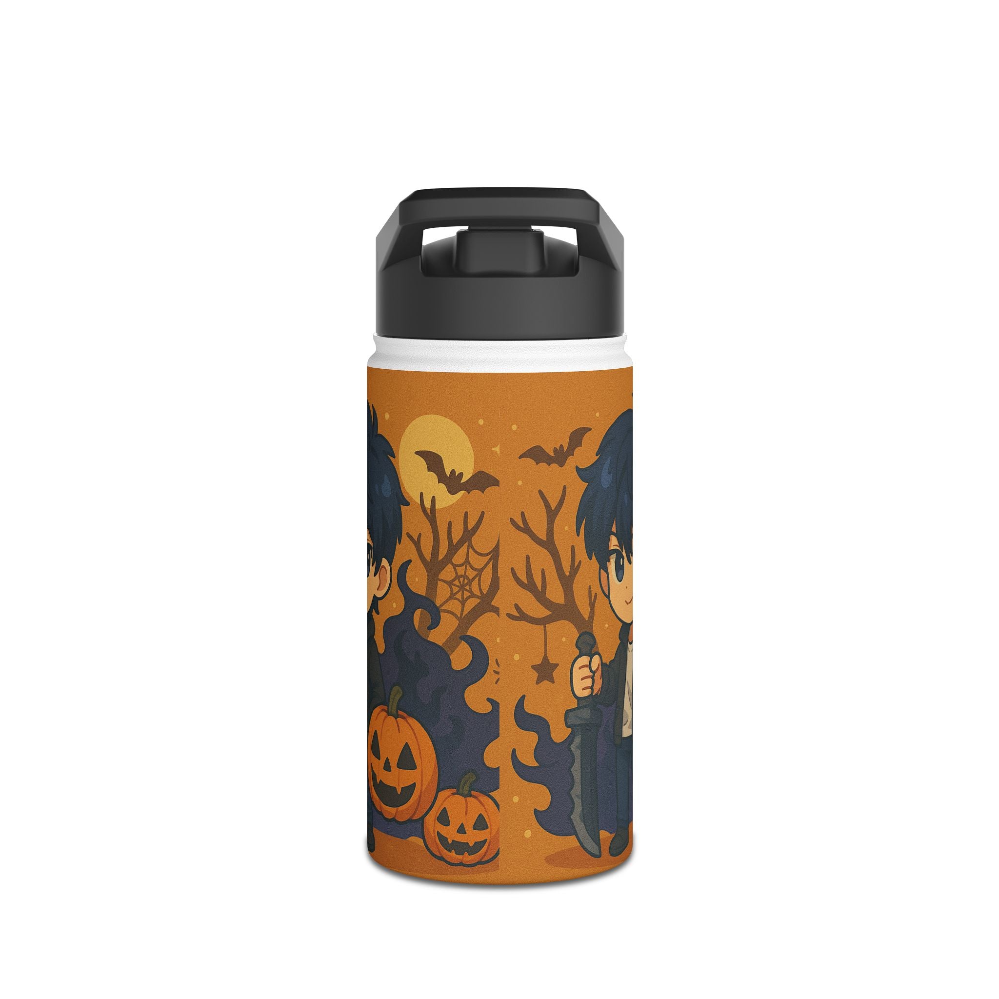 Anime Stainless Steel Water Bottle, Standard Lid ( Solo Leveling)
