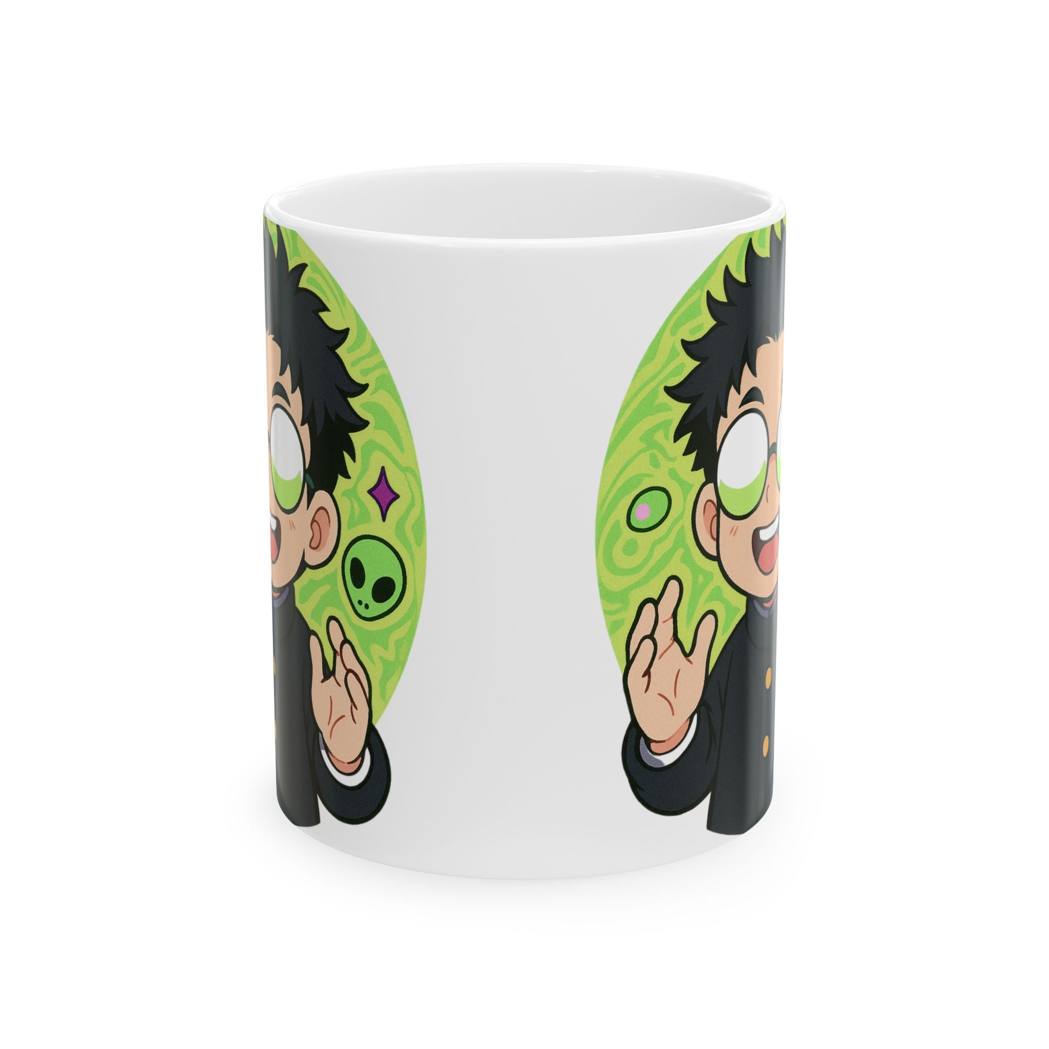 Anime Ceramic Mug, (11oz, 15oz)