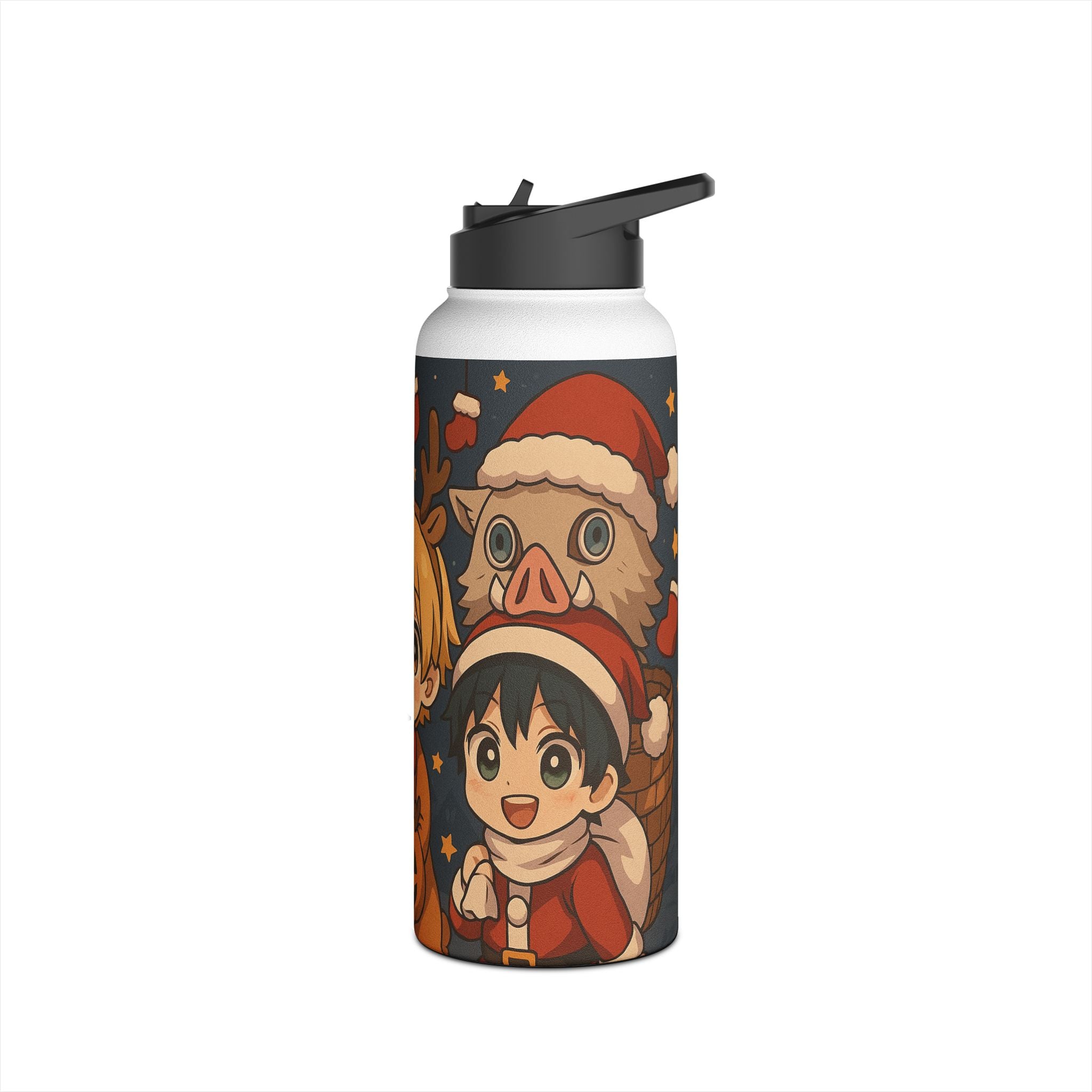 Anime Stainless Steel Water Bottle, Standard Lid