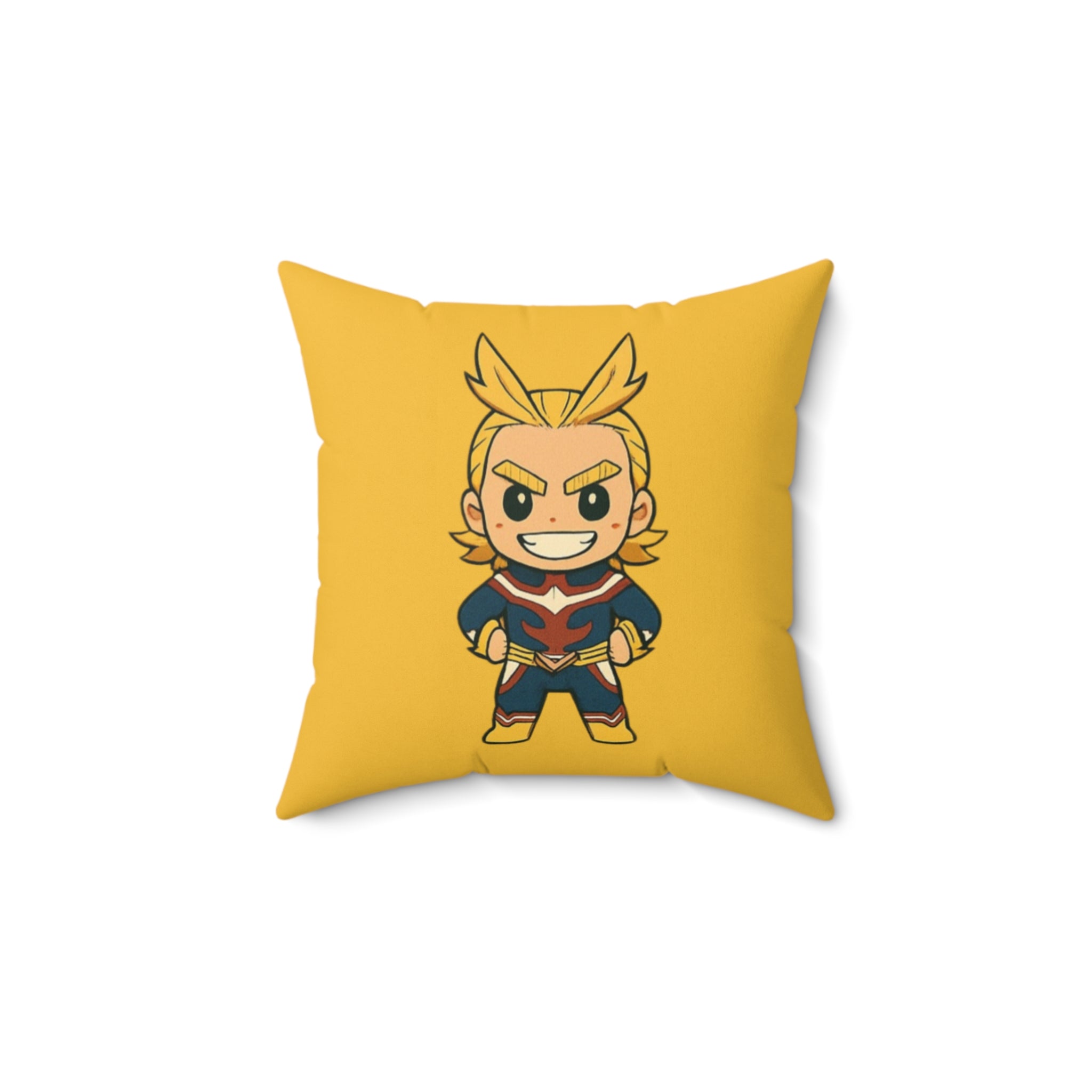 All Might Spun Polyester Square Pillow