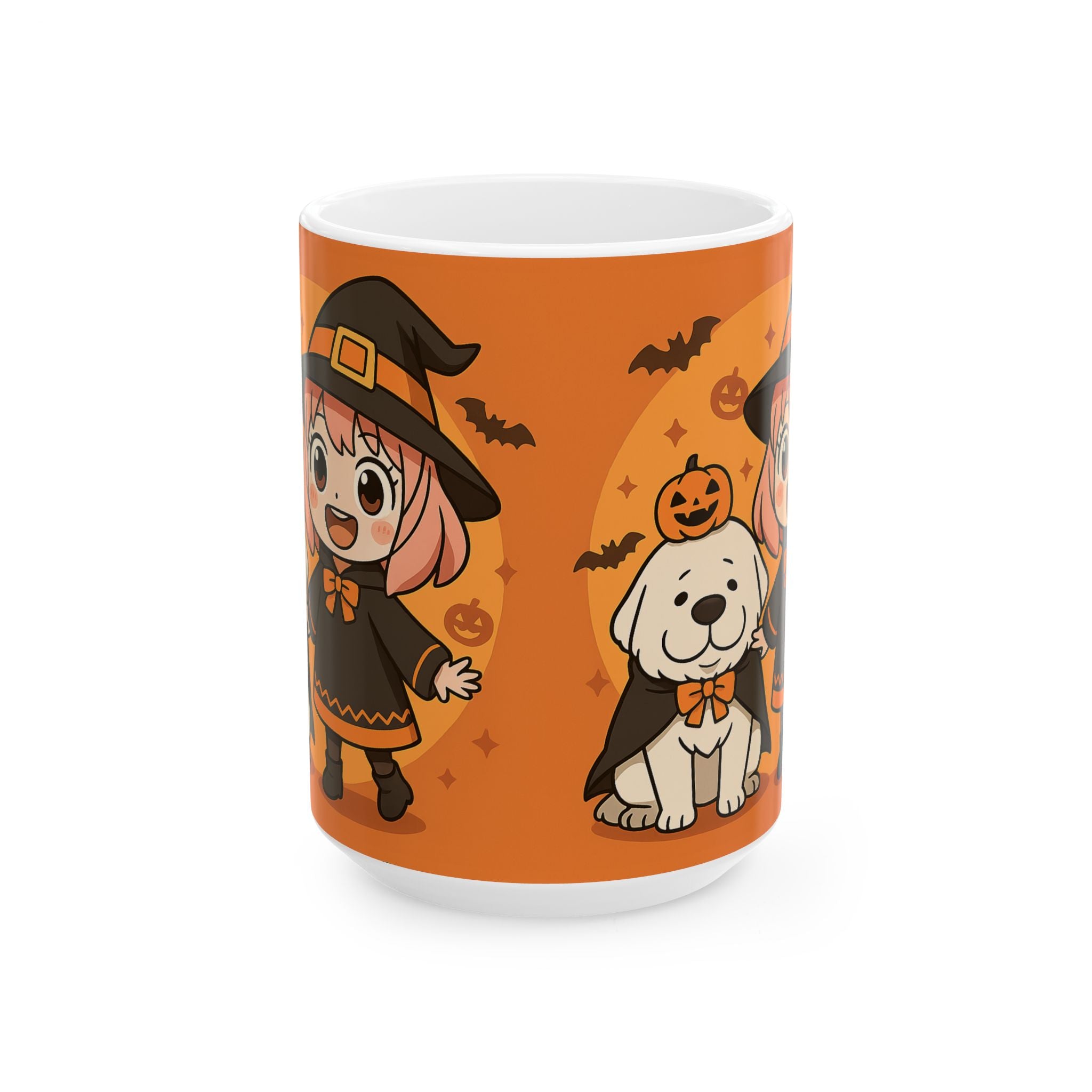 Spy x Family Anime Halloween Ceramic Mug, (11oz, 15oz)