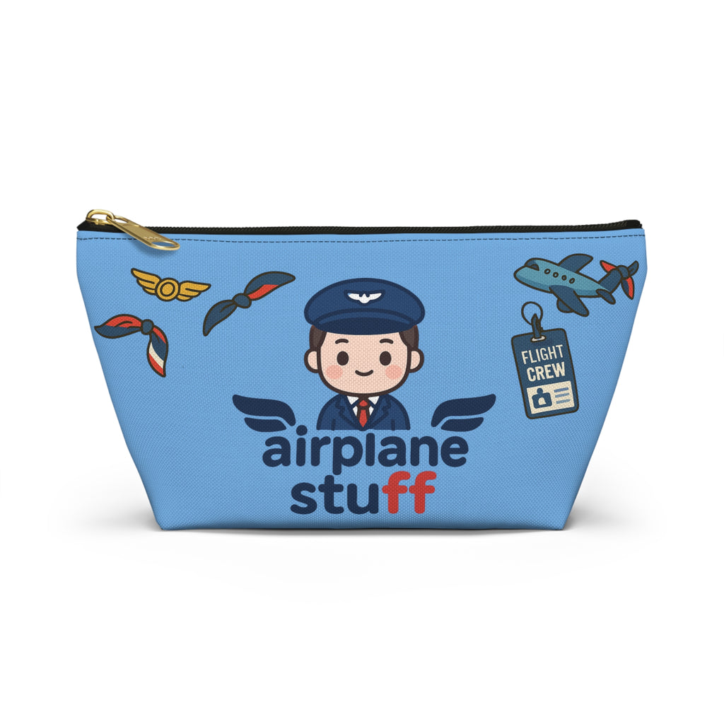 Flight Crew Accessory Pouch w T-bottom