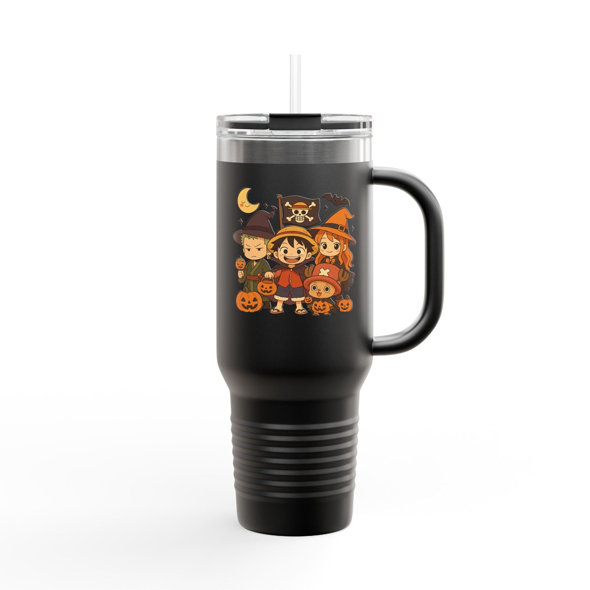 Anime one Piece Halloween Insulated Travel Mug, 40oz