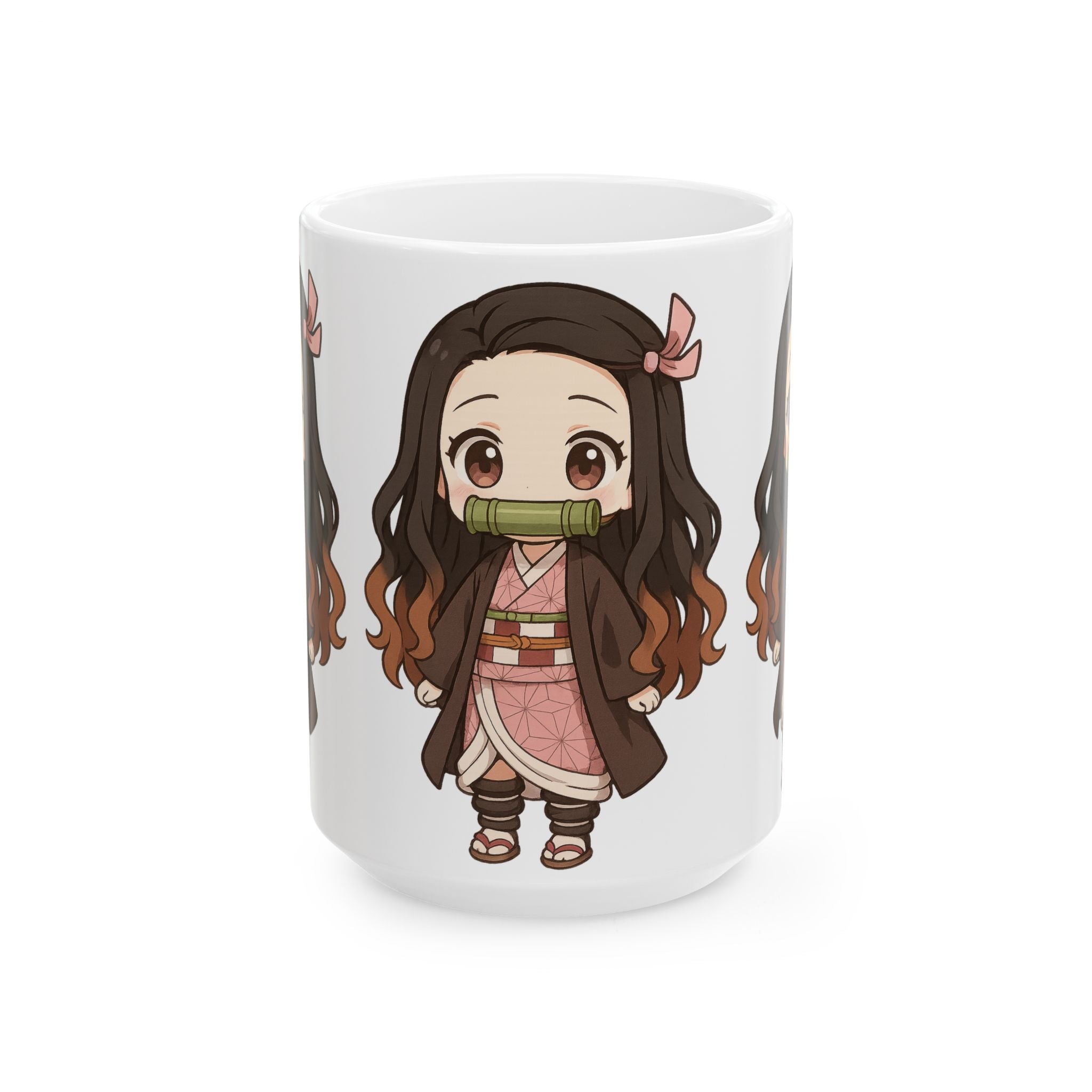 Demon Slayer Ceramic Mug, (11oz, 15oz)