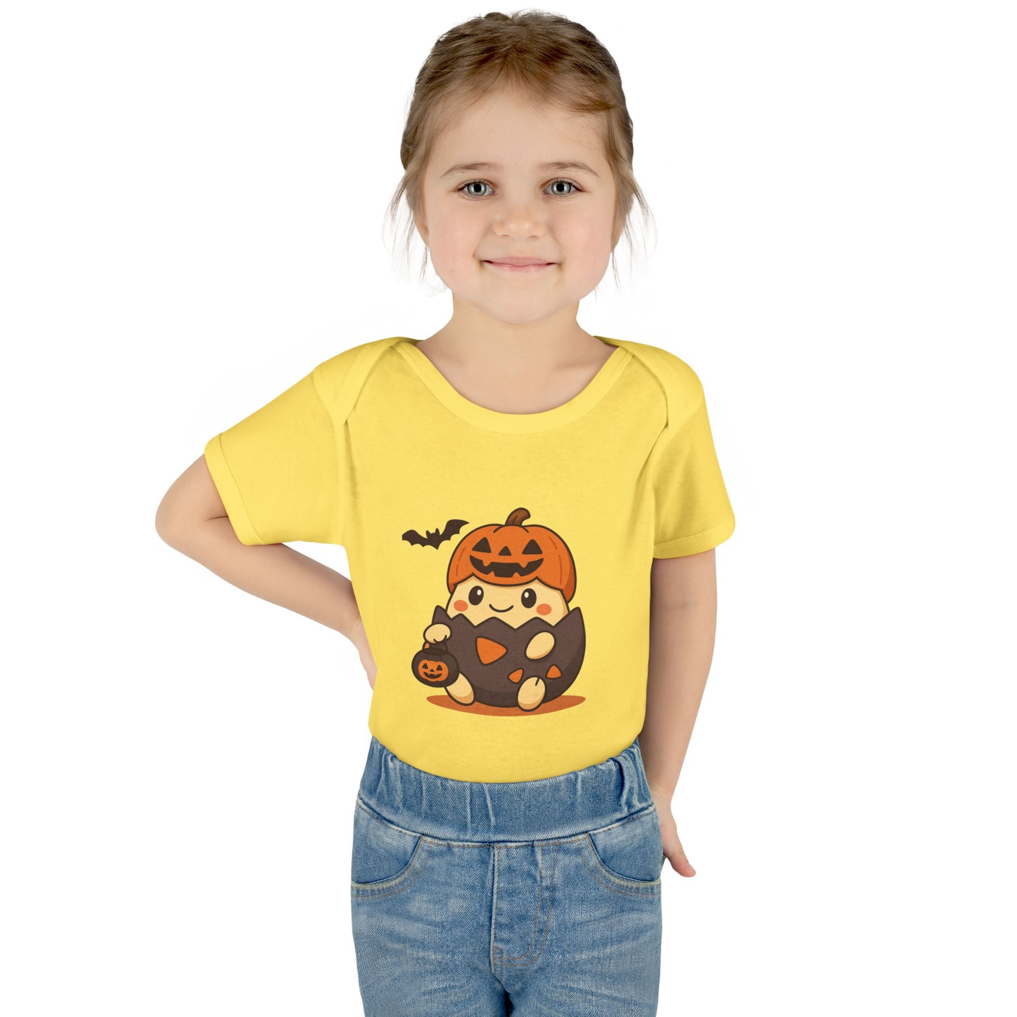 Halloween Anime Infant Baby Rib Bodysuit