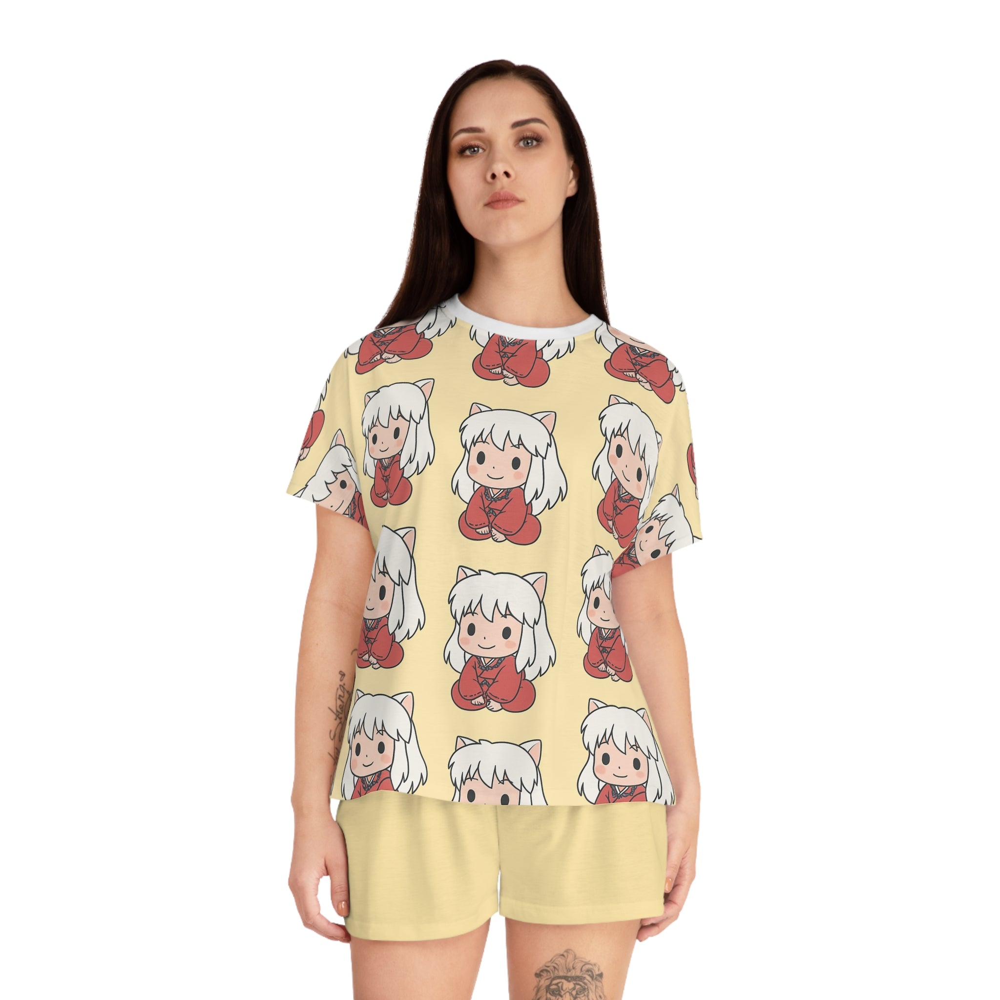 Inuyasha Women's Short Pajama Set