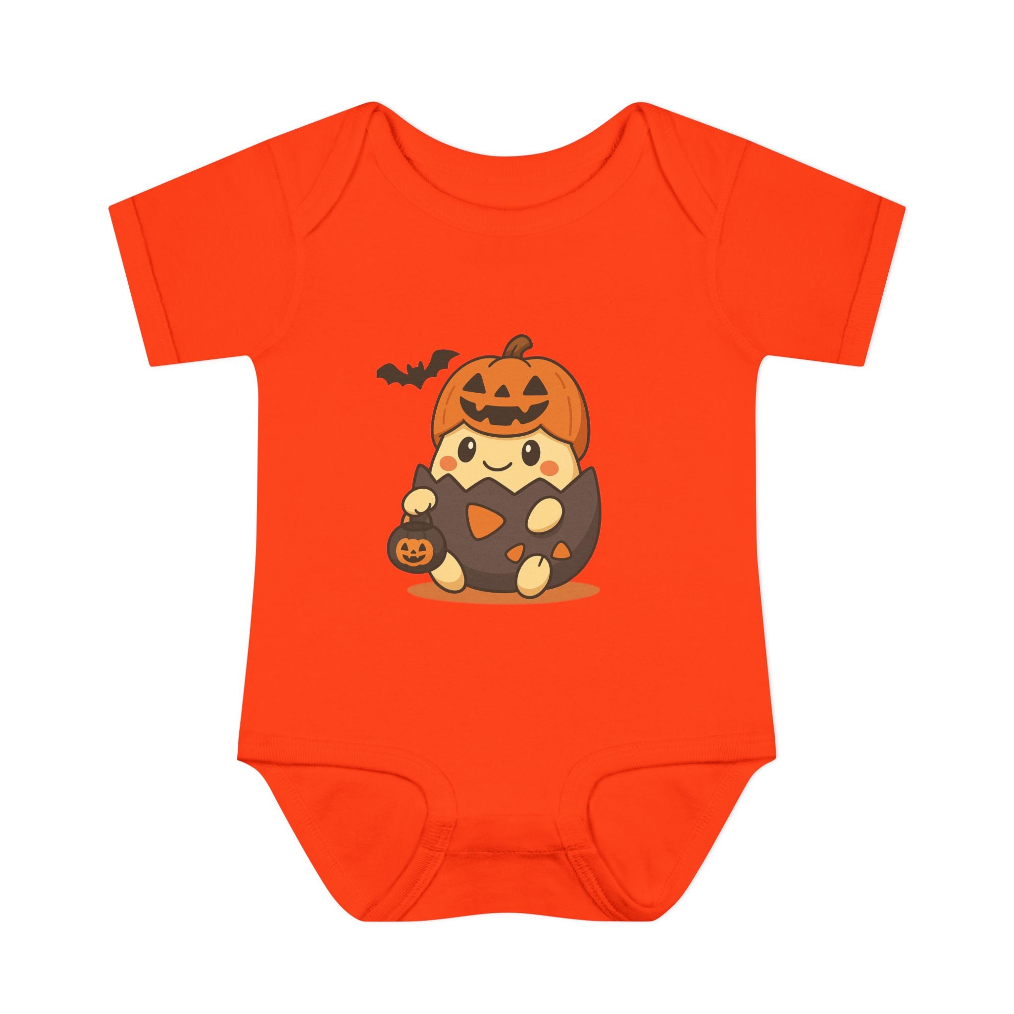 Halloween Anime Infant Baby Rib Bodysuit