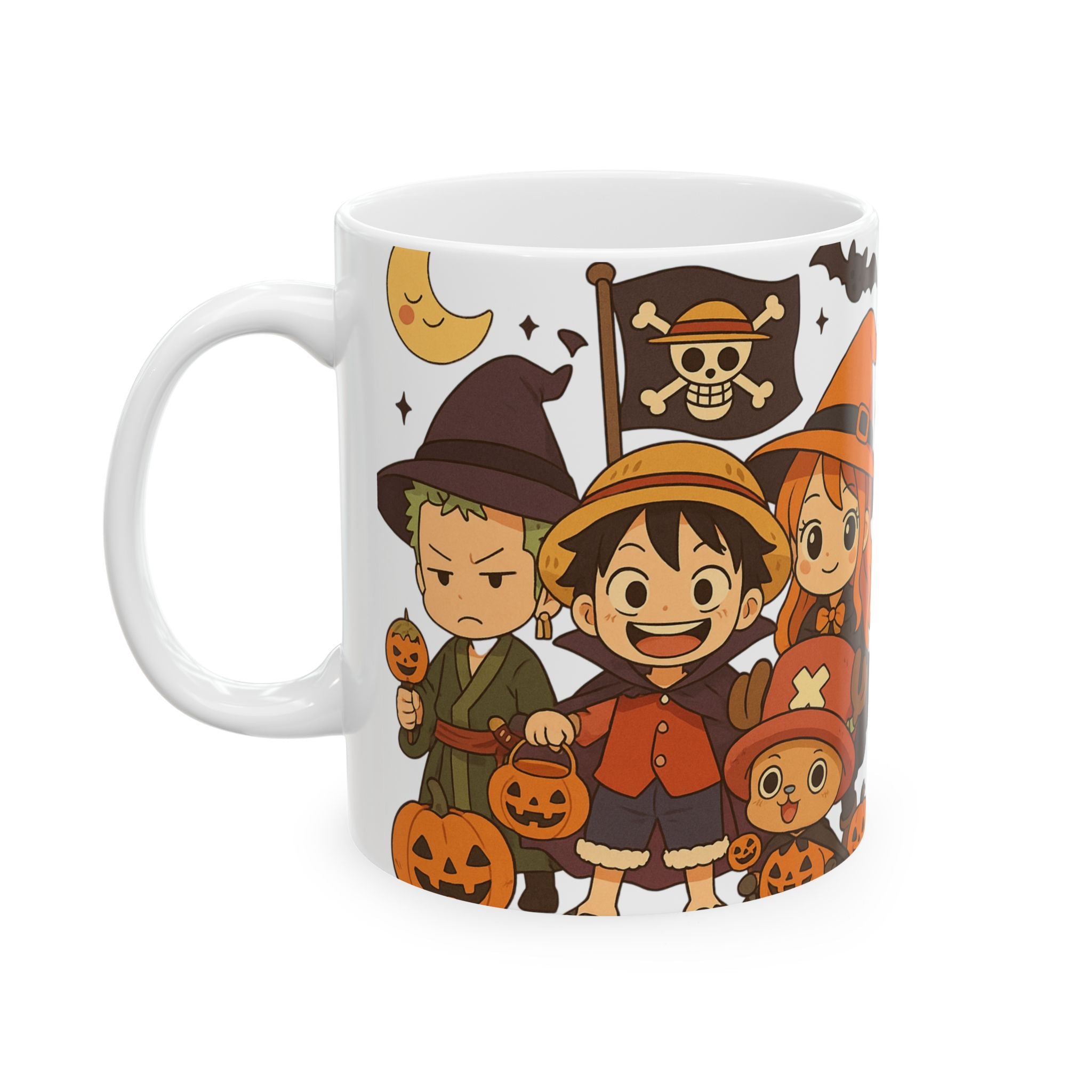 Halloween Anime Ceramic Mug, (11oz, 15oz)