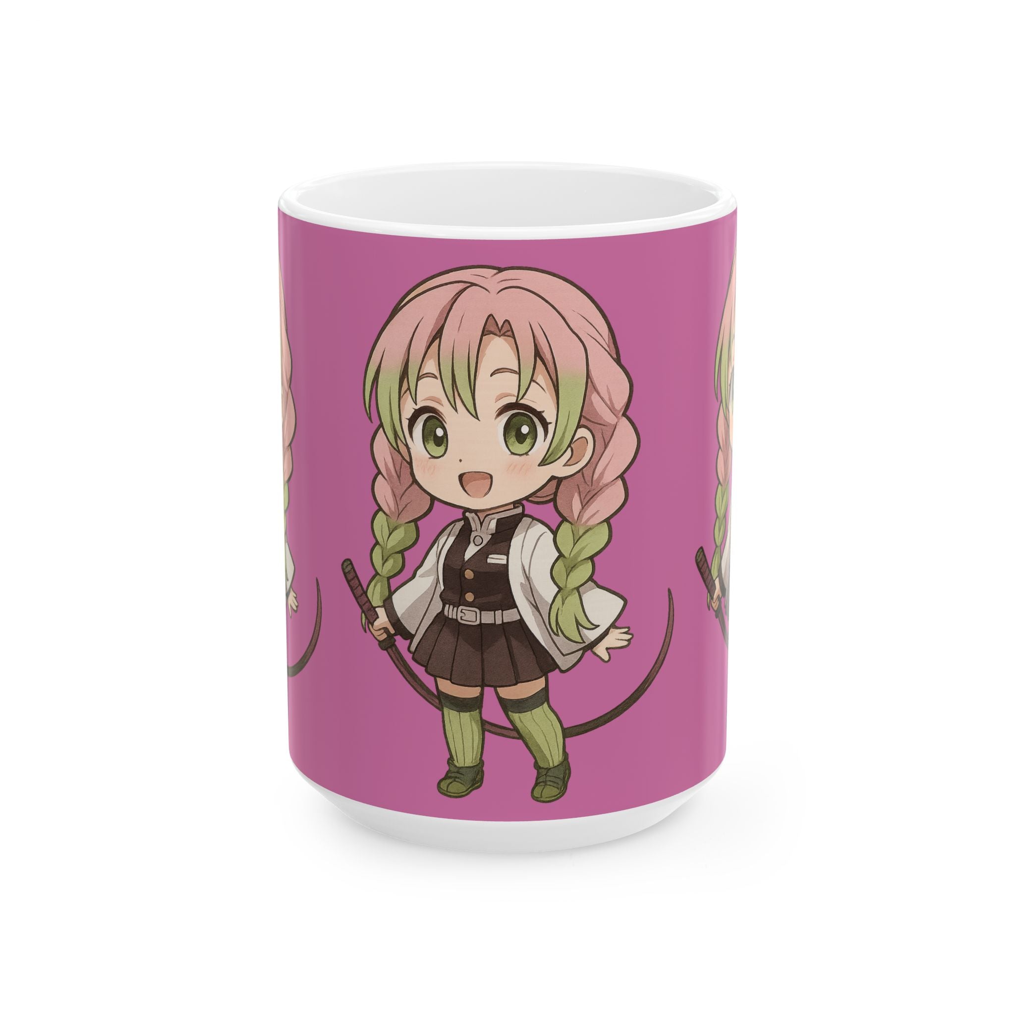 Demon Slayer Ceramic Mug, (11oz, 15oz)