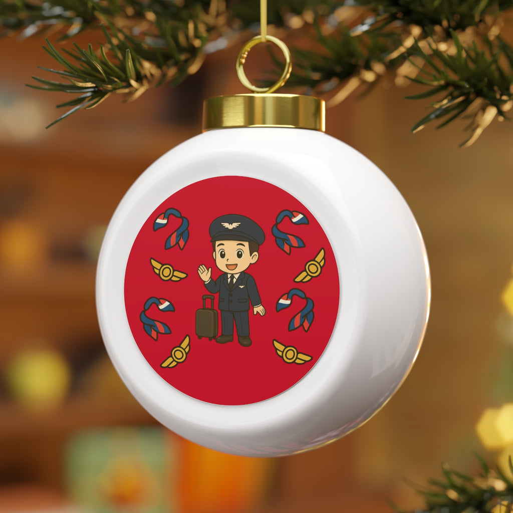 Flight  Crew Ball Ornament