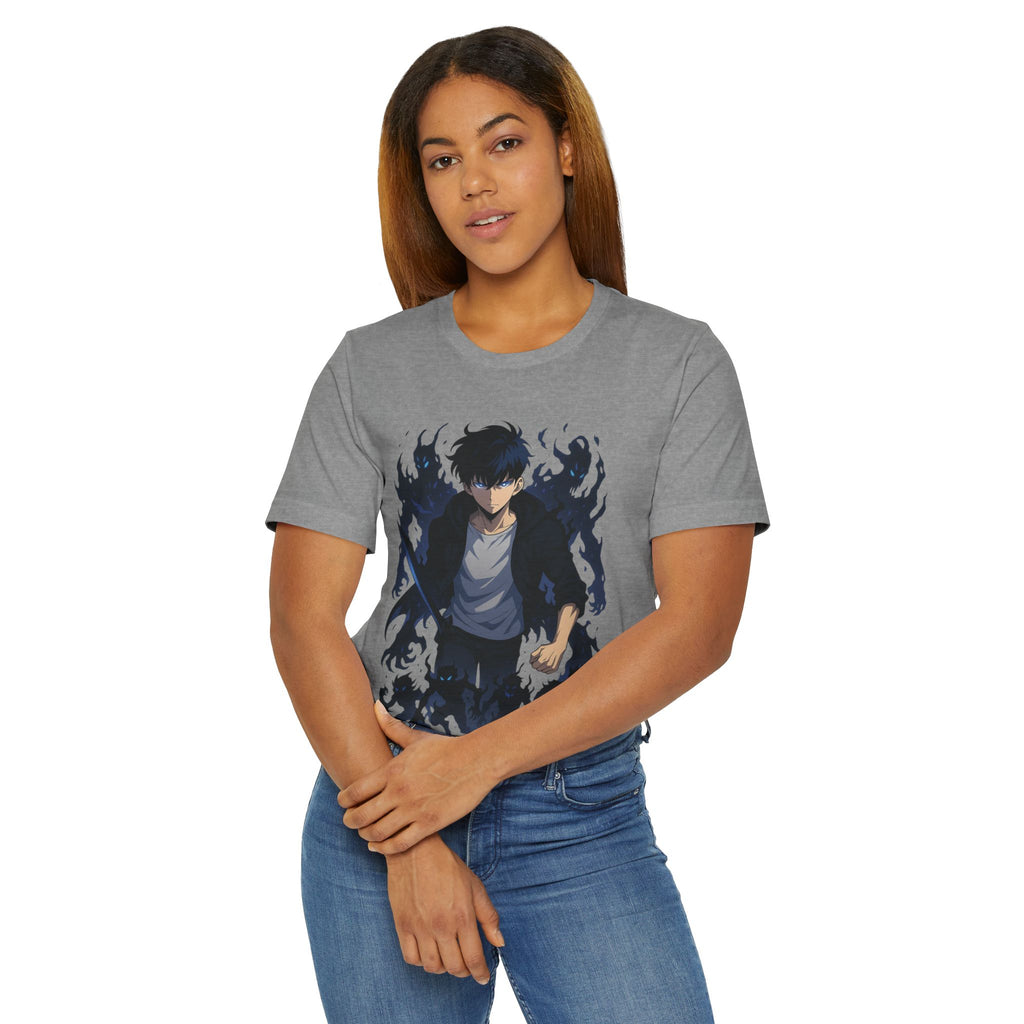 Solo Leveling Anime Unisex Jersey T-Shirt