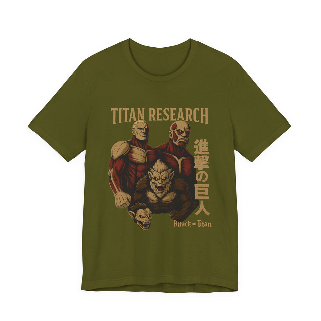 Attack on Titan Unisex Jersey Short Sleeve Tee