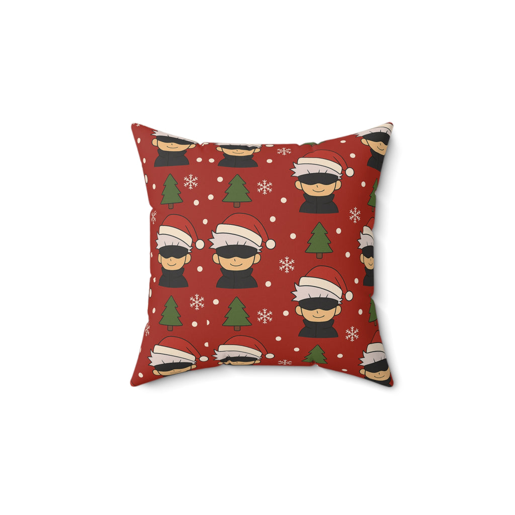 Gojo Christmas Spun Polyester Square Pillow
