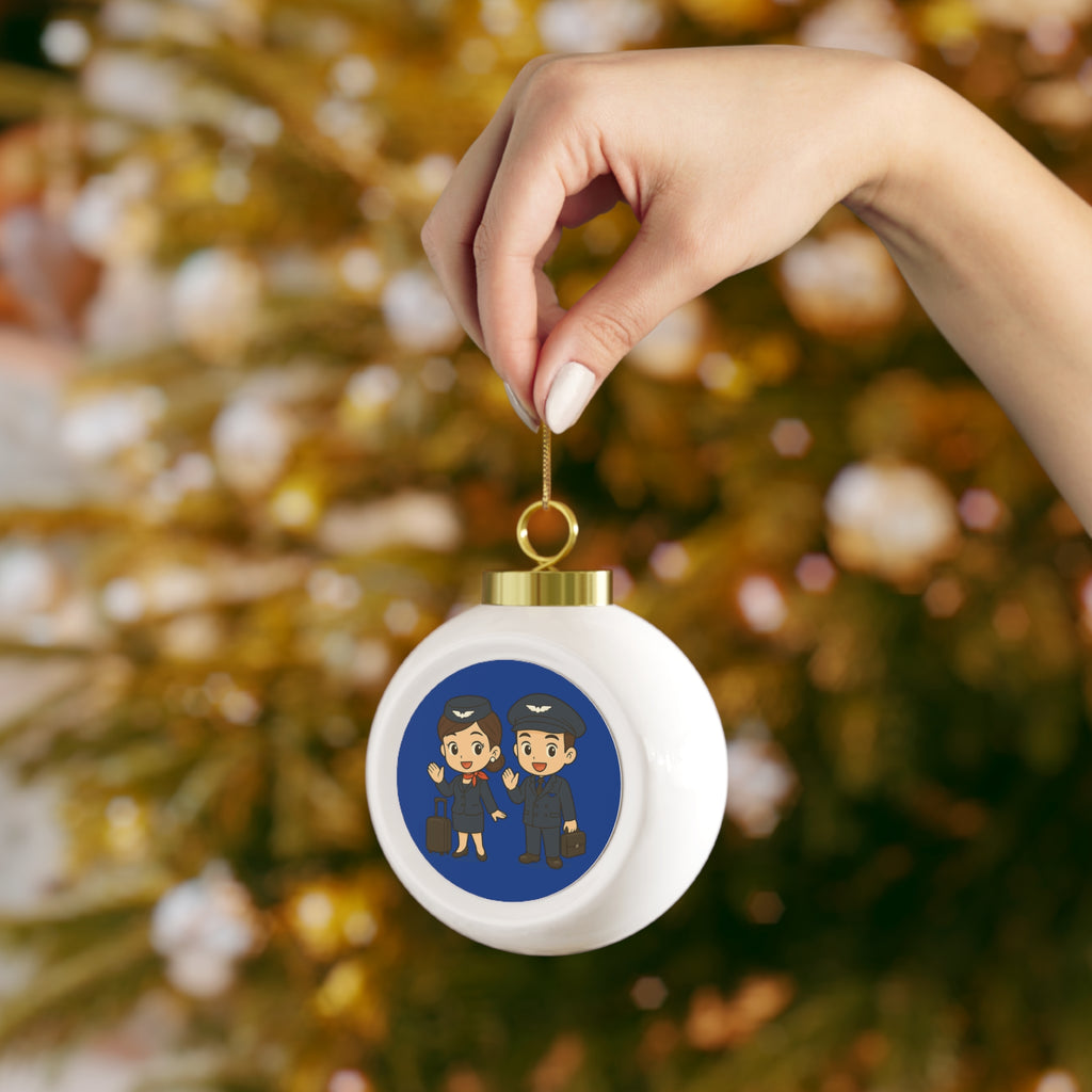 Flight  Crew Ball Ornament