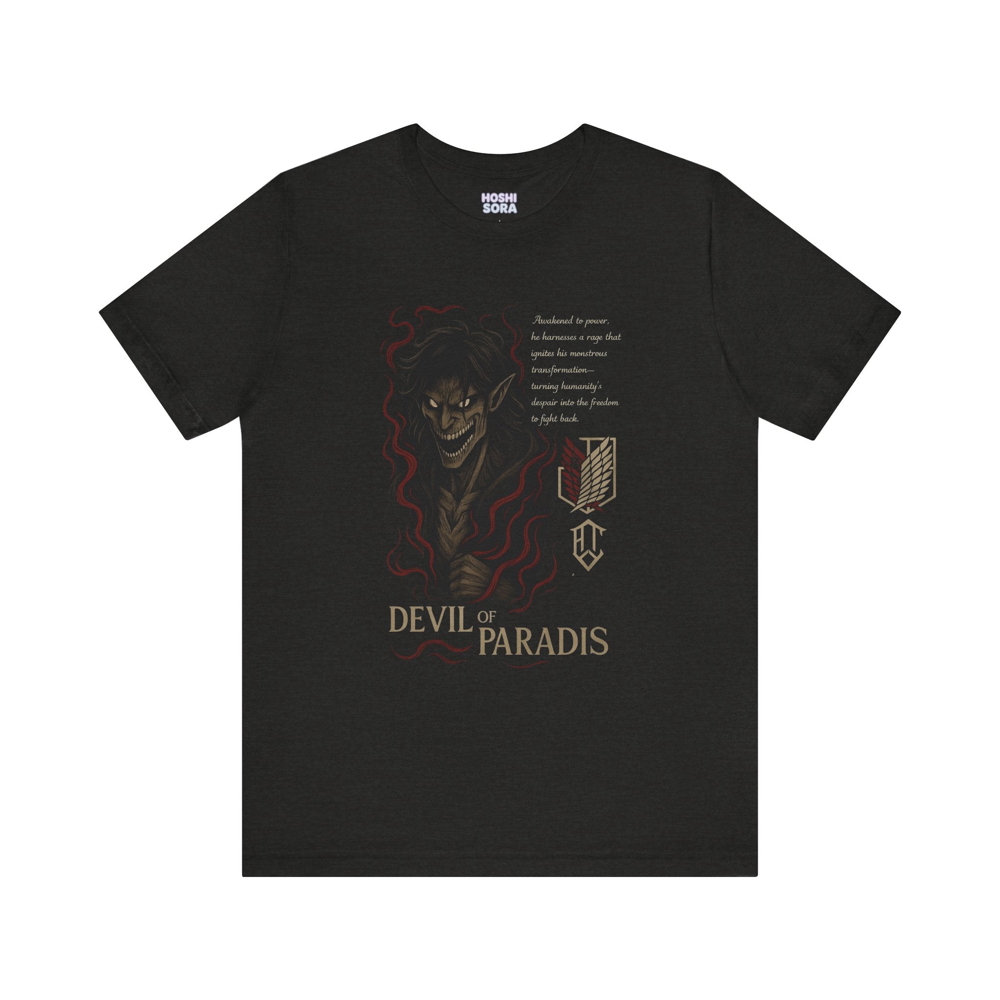 Attack on Titan Unisex Jersey Short Sleeve Tee