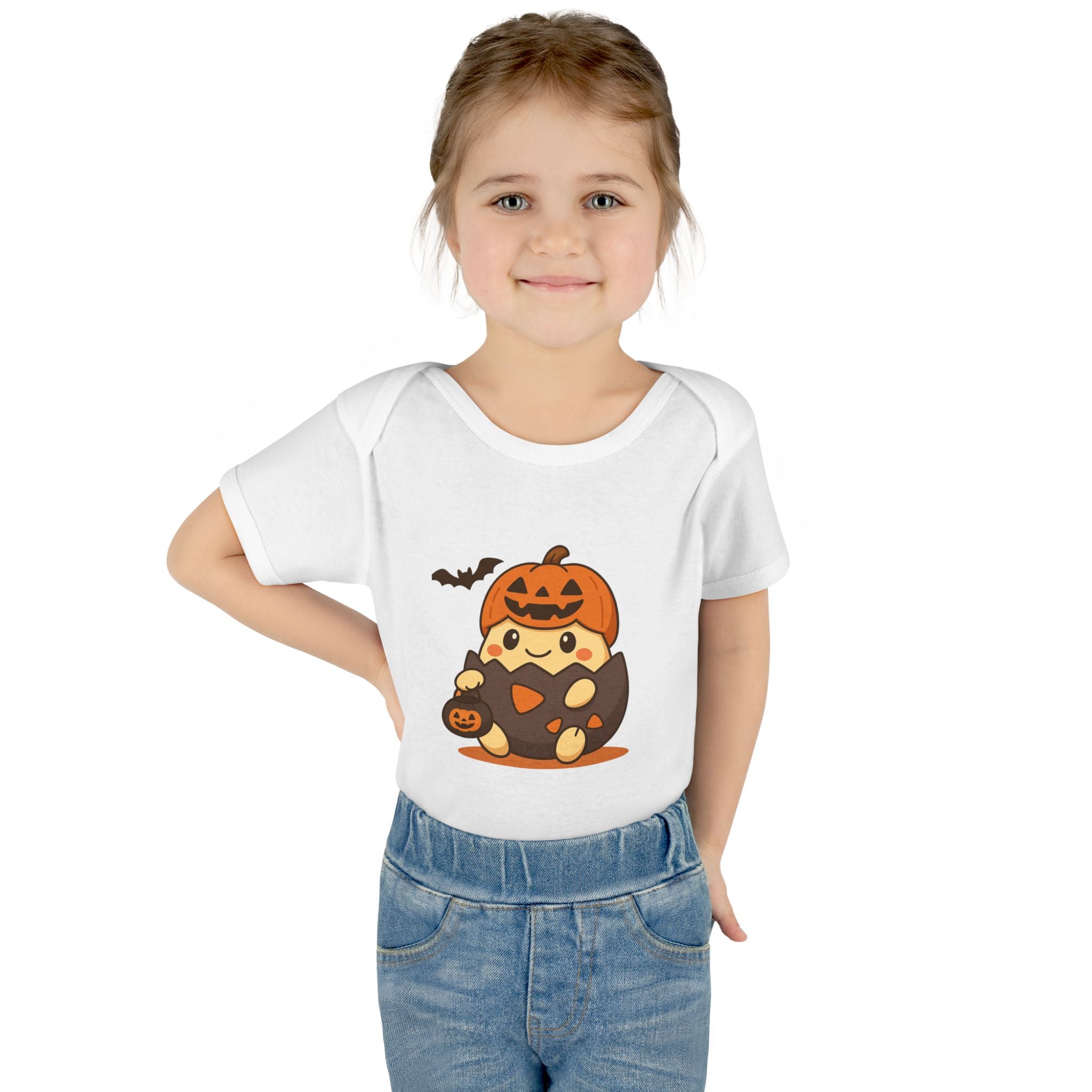 Halloween Anime Infant Baby Rib Bodysuit