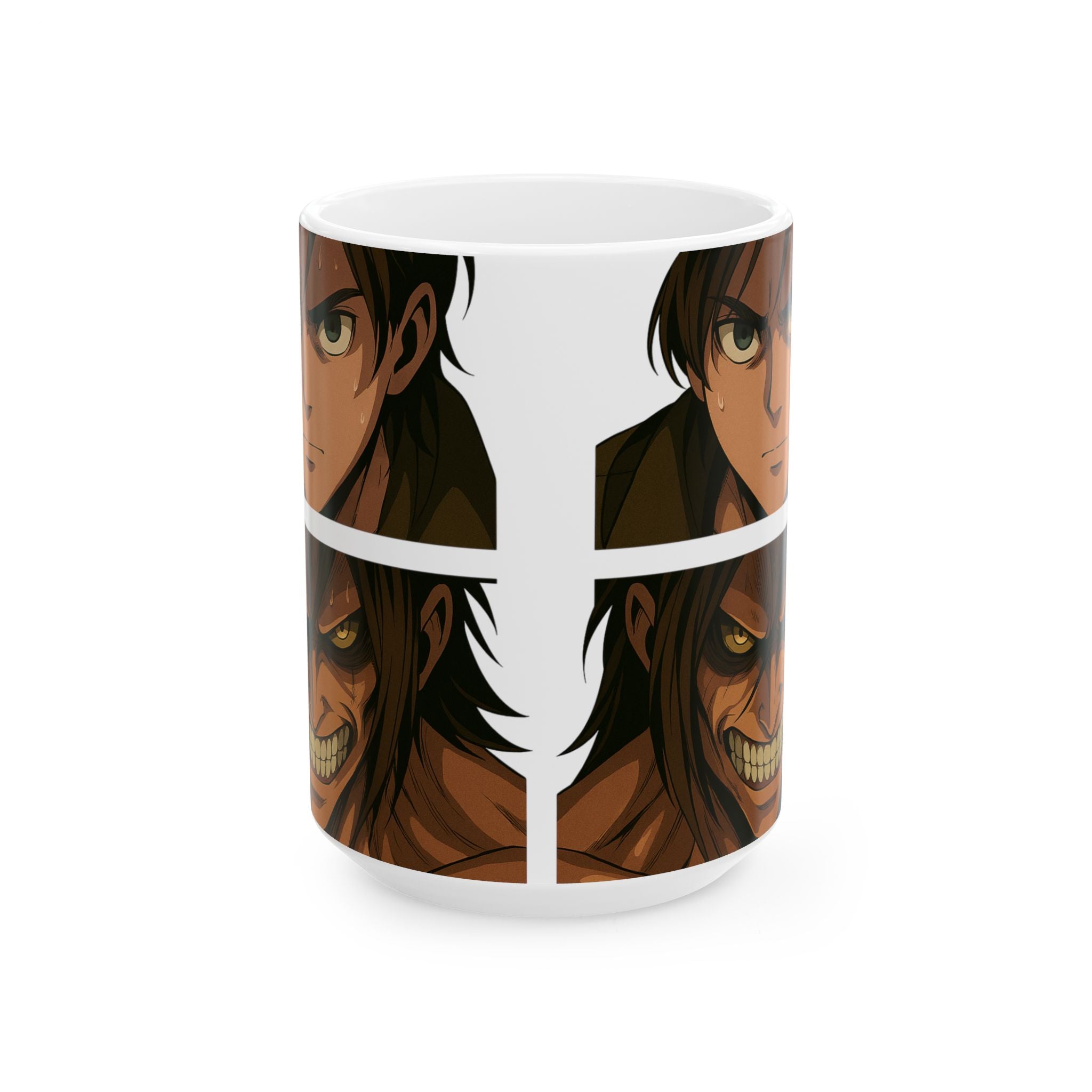 Attack on titan Anime Ceramic Mug, (11oz, 15oz)