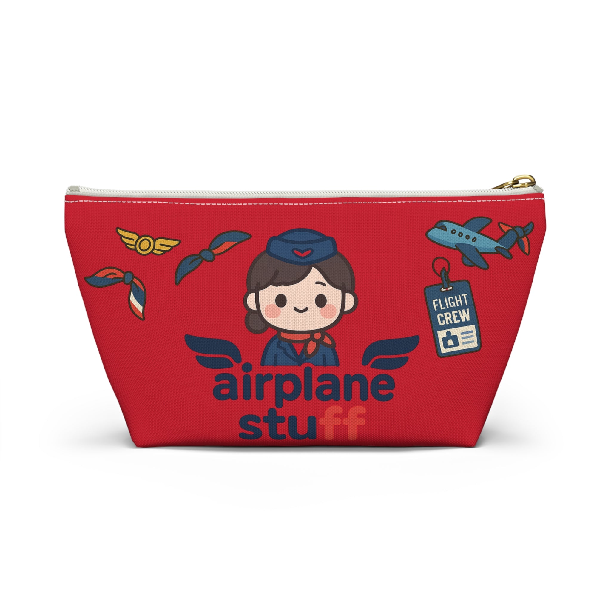 Flight Crew Accessory Pouch w T-bottom