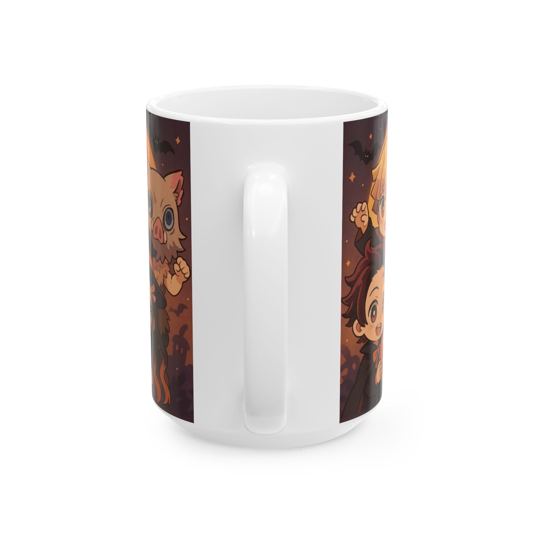 Anime Halloween Ceramic Mug, (11oz, 15oz)