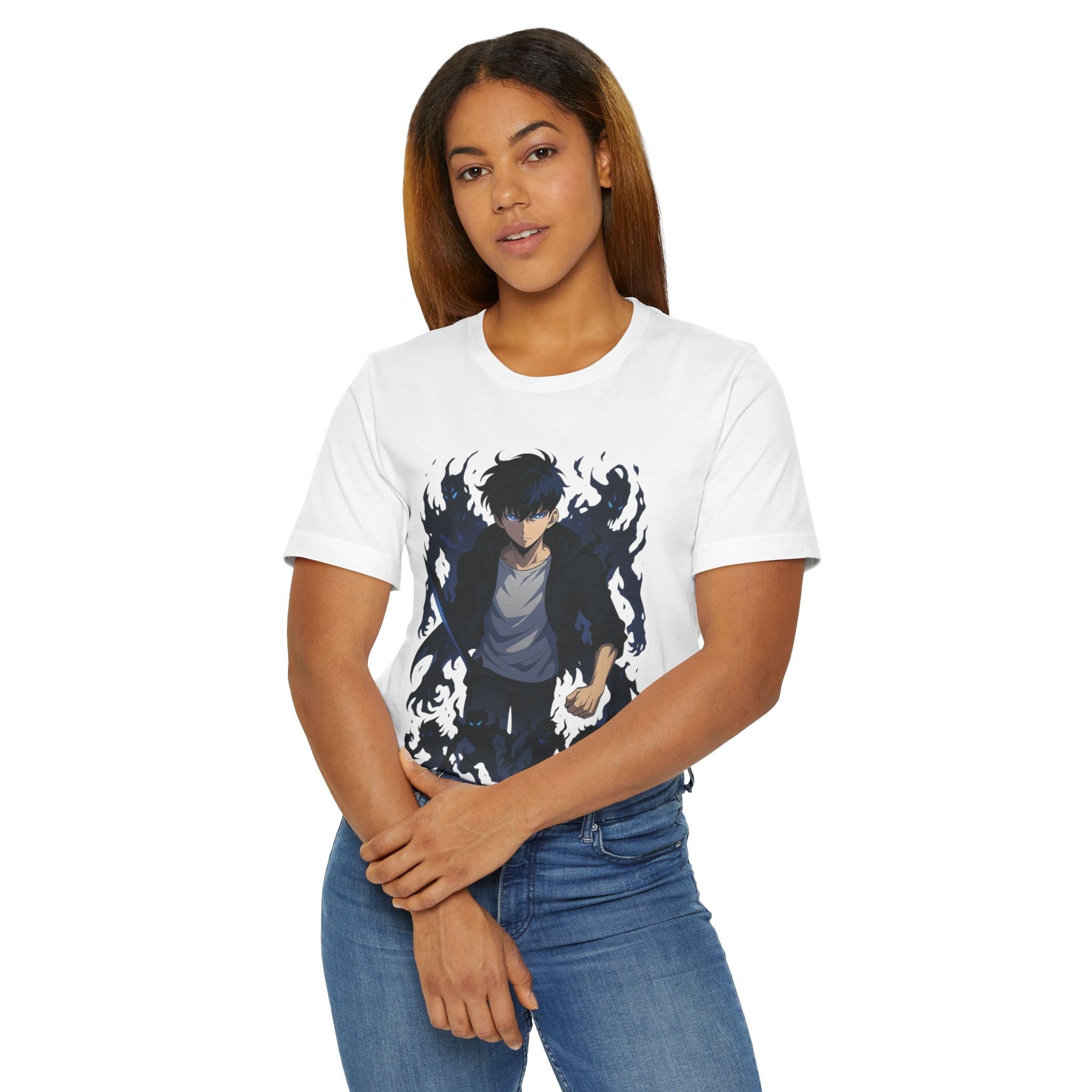 Solo Leveling Anime Unisex Jersey T-Shirt