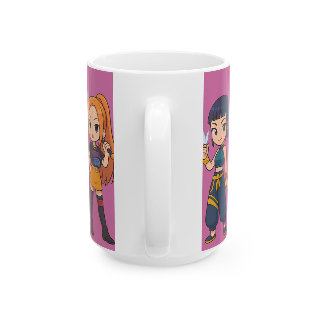 Kpop Demon hunters Ceramic Mug, (11oz, 15oz)