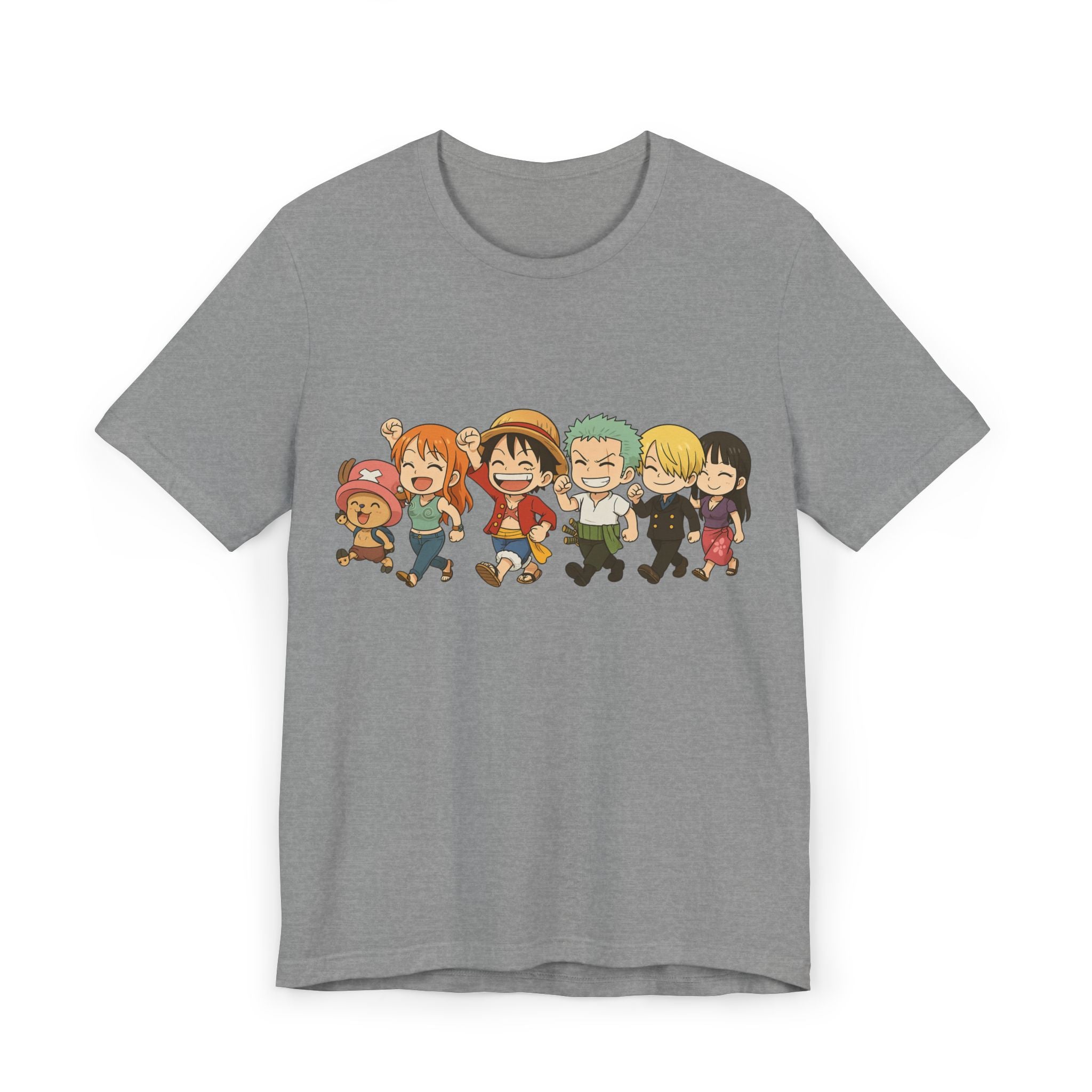 One Piece Anime Tshirt - Unisex Jersey Graphic Tee, Manga Shirt, Japanese Animation Top, Otaku Gift, Kawaii Clothing