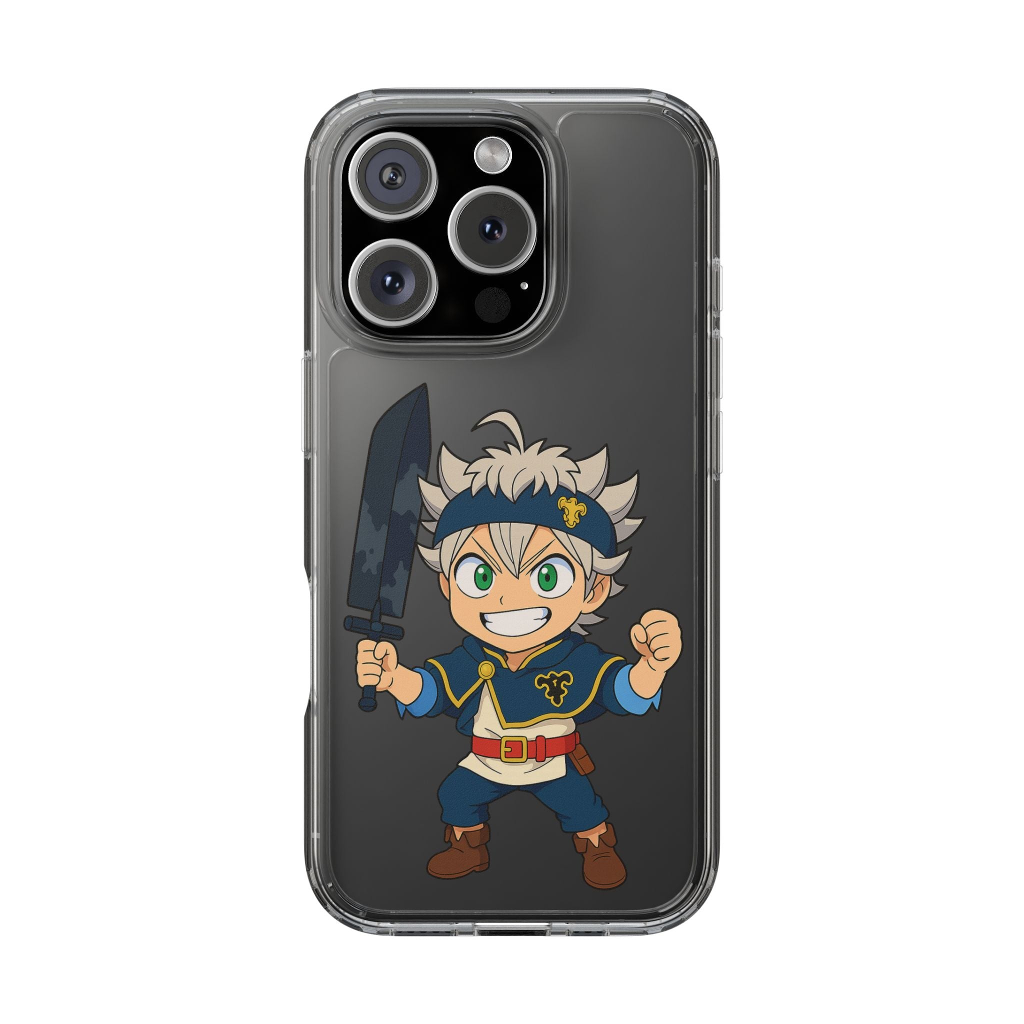Black clover Clear Case