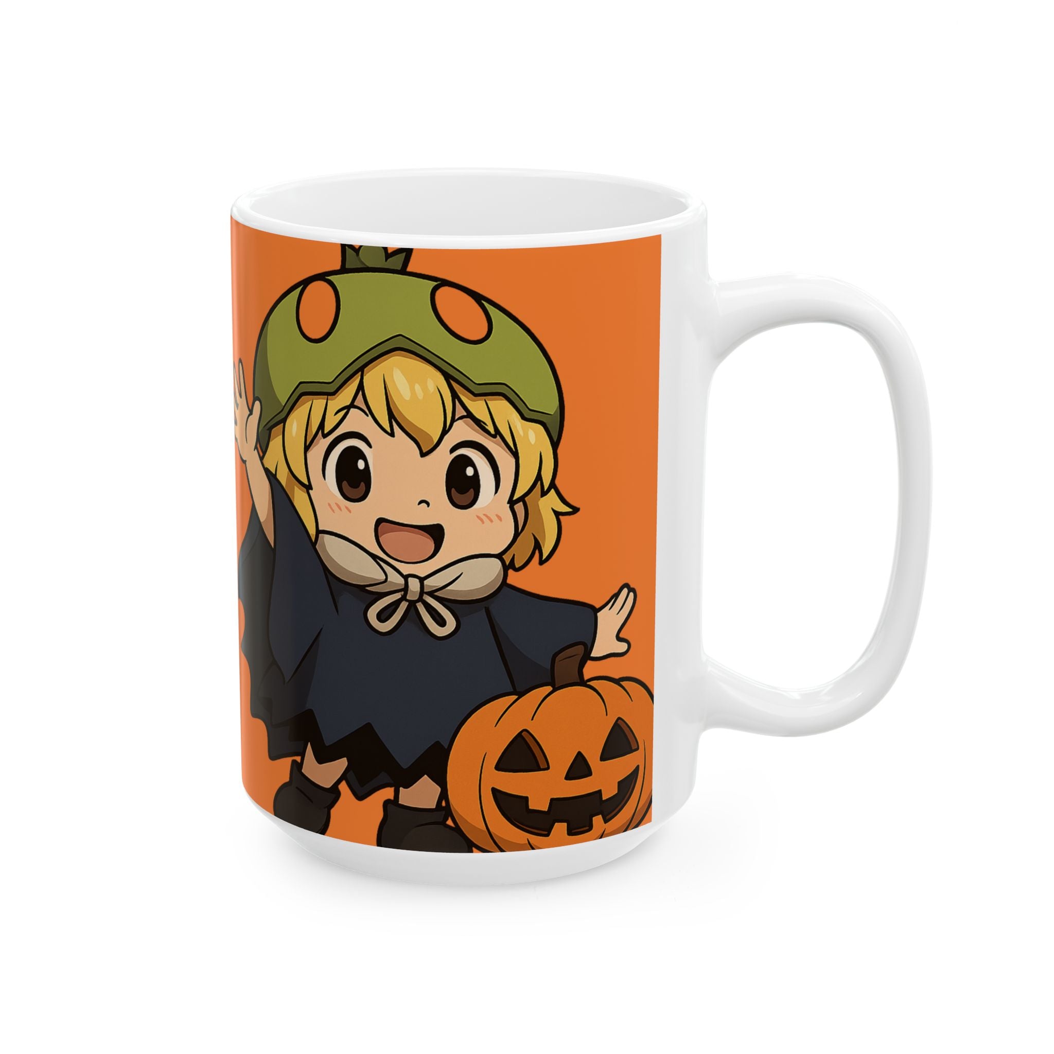 Dr Stone Anime Halloween Suica Ceramic Mug, (11oz, 15oz)