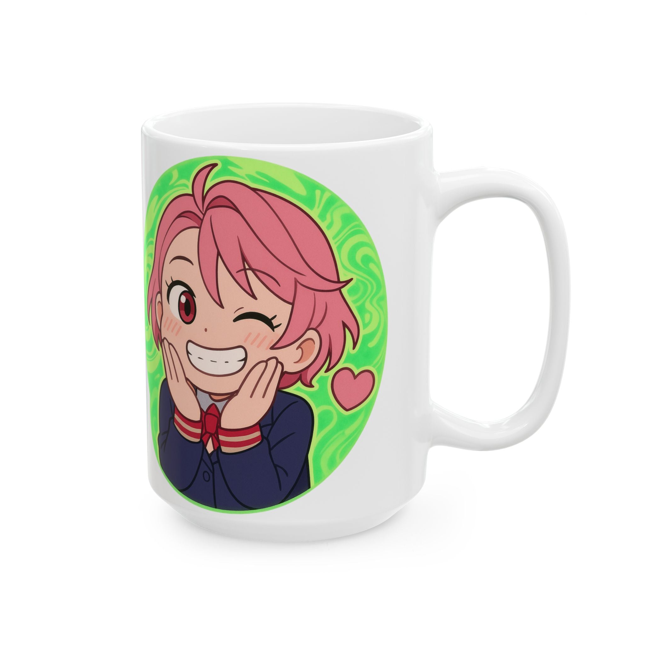 Dandadan Anime Ceramic Mug, (11oz, 15oz)