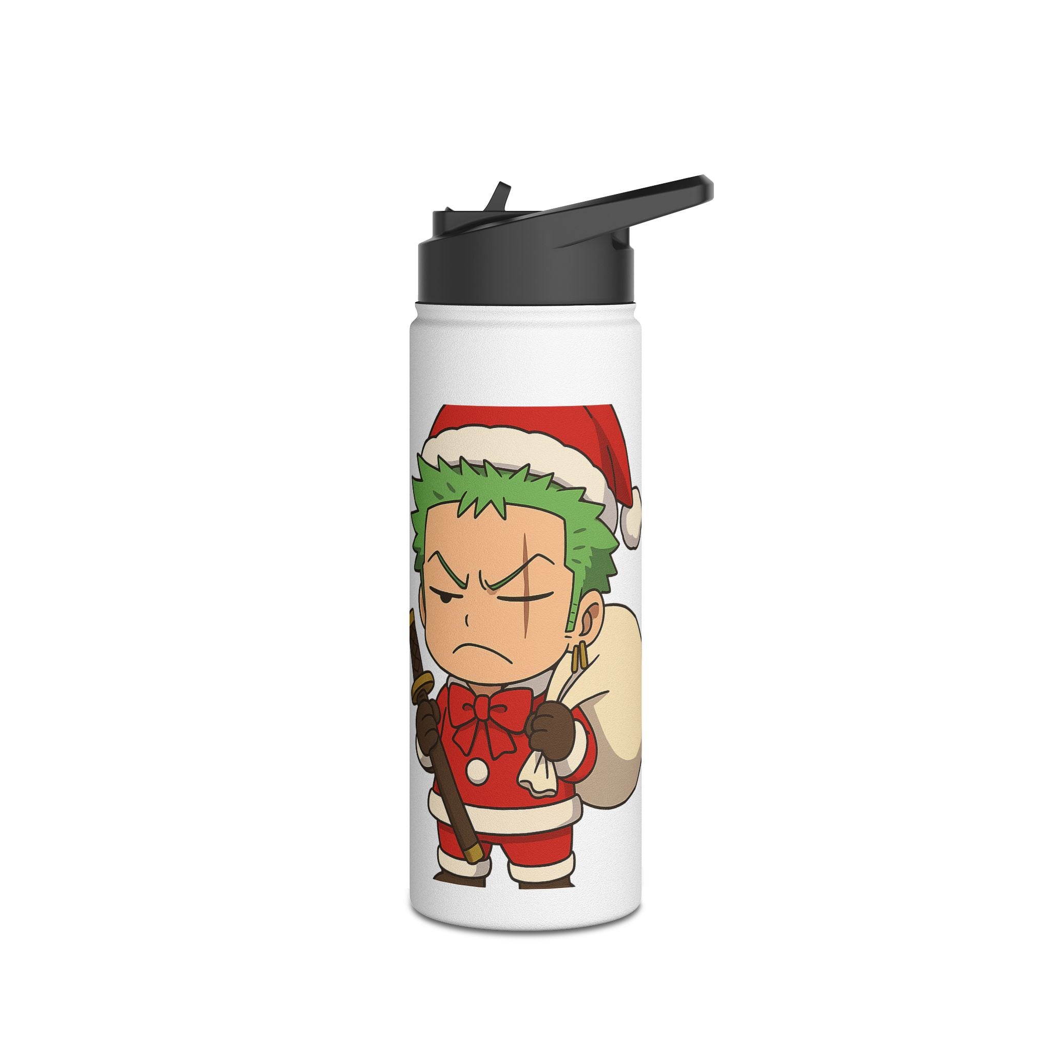 One Piece Anime Stainless Steel Water Bottle, Standard Lid ( Solo Leveling)