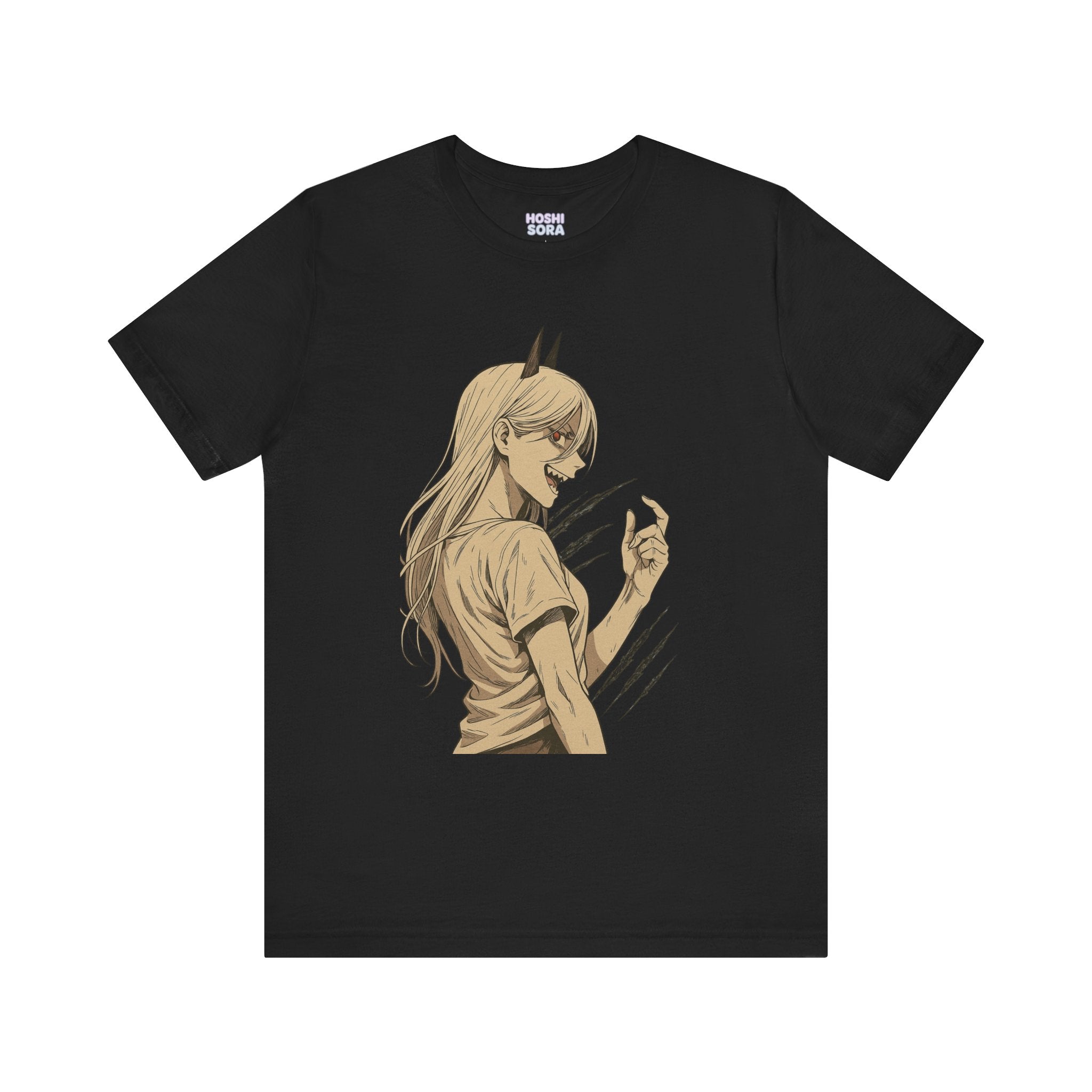 Power Chainsaw Man  Unisex Jersey Short Sleeve Tee