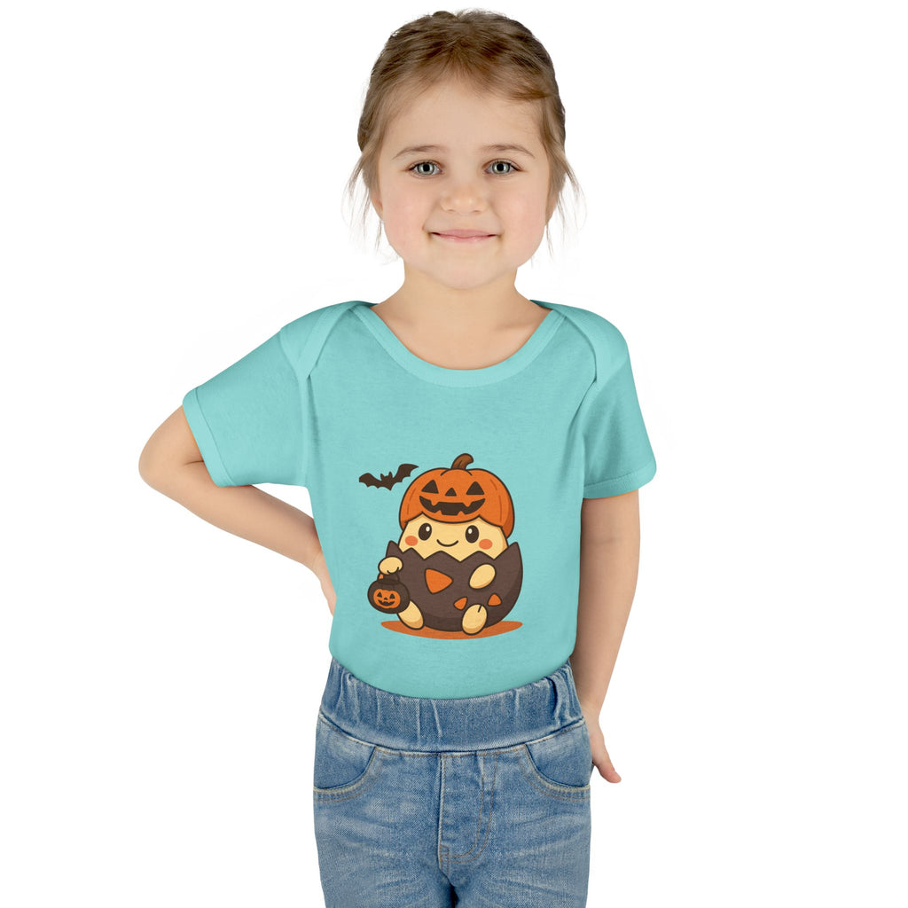 Halloween Anime Infant Baby Rib Bodysuit