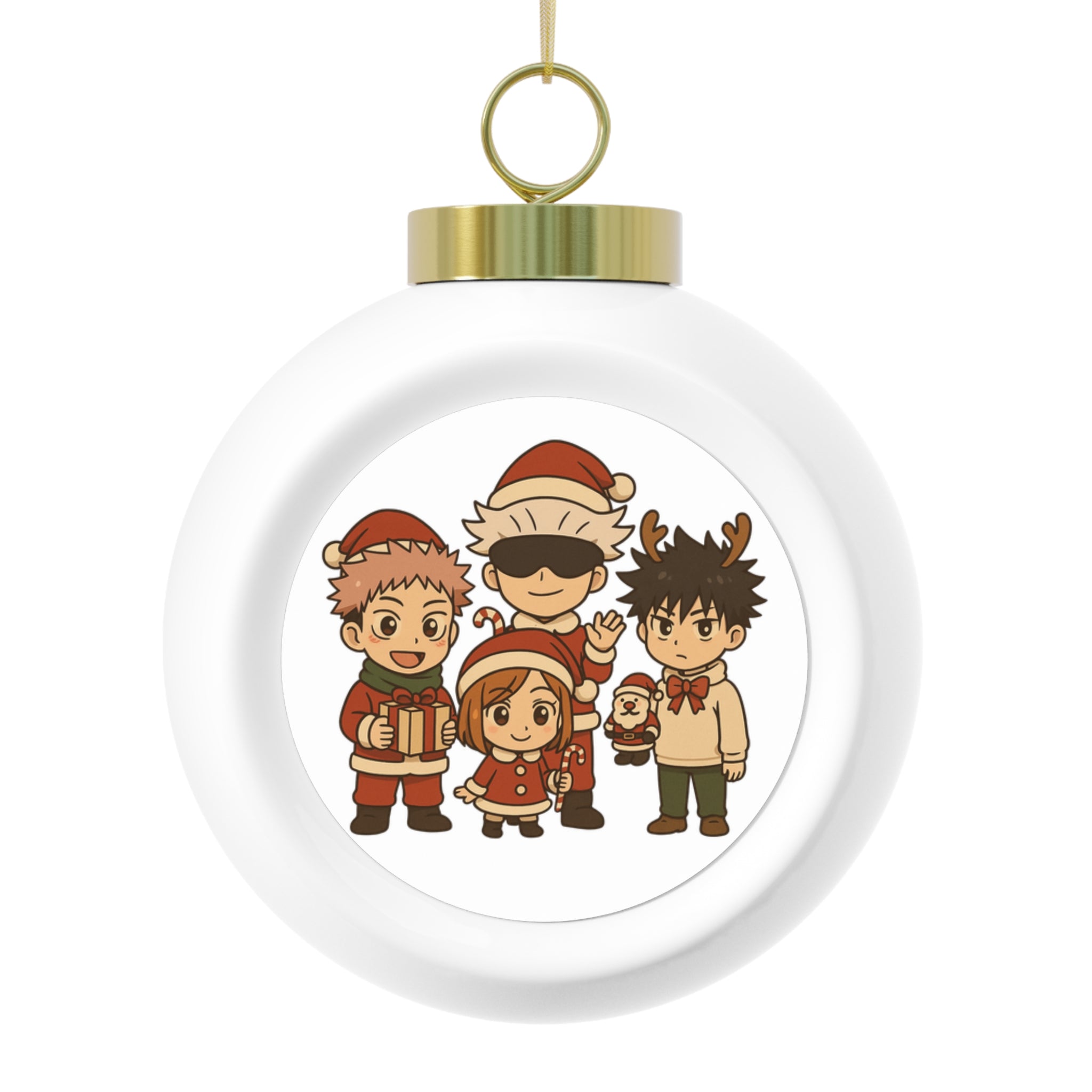 Jujutsu Kaisen Christmas Ball Ornament