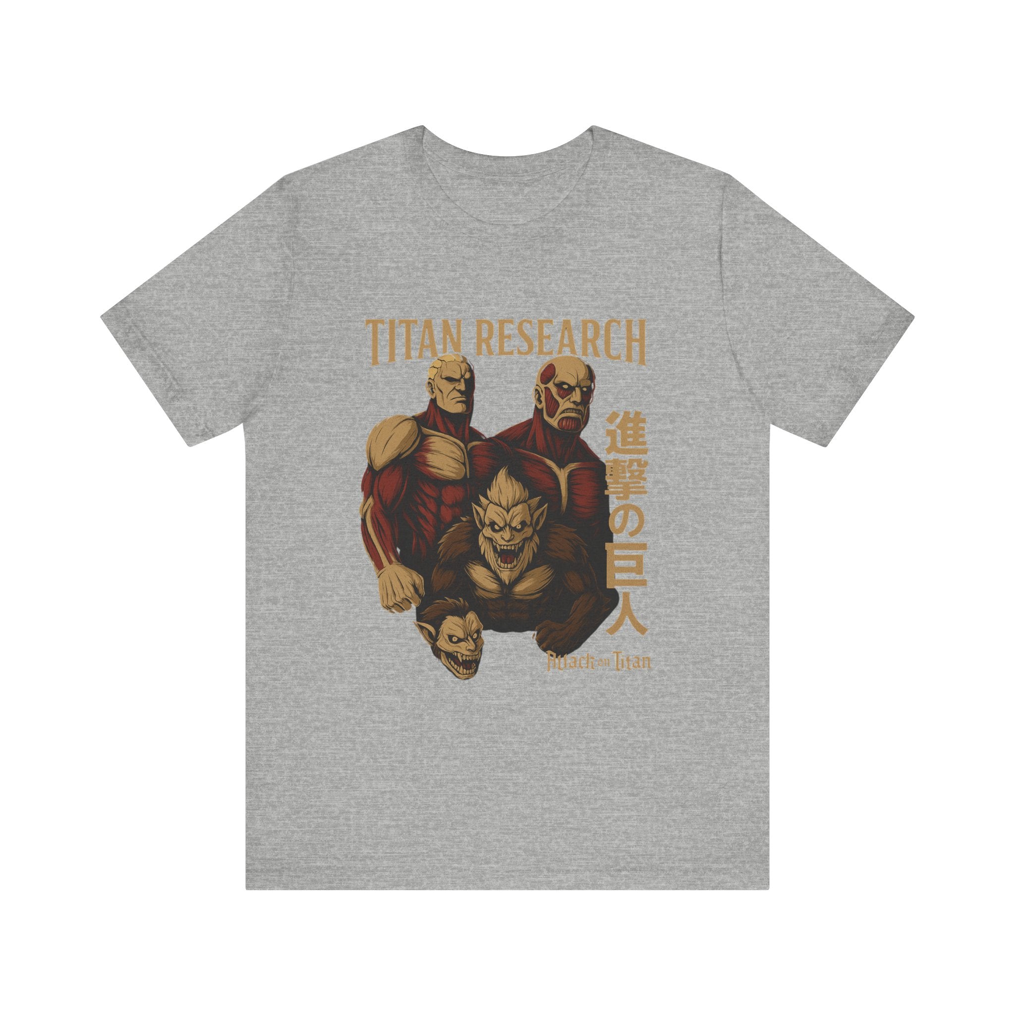 Attack on Titan Unisex Jersey Short Sleeve Tee