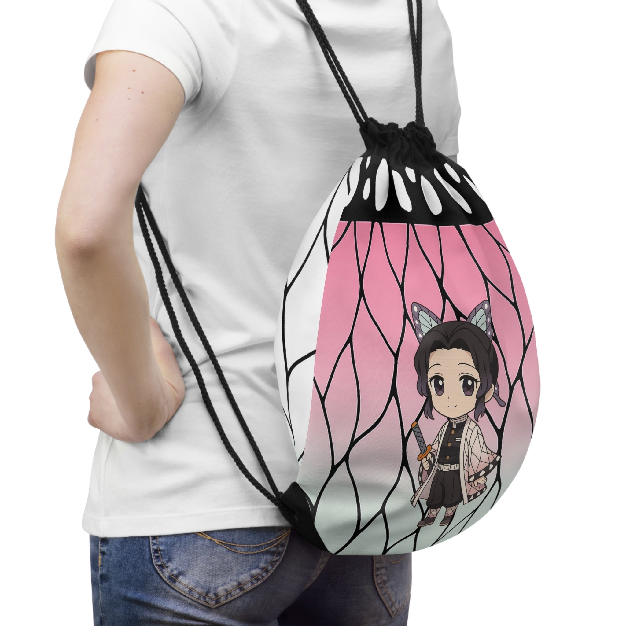 Demon Slayer Drawstring Bag