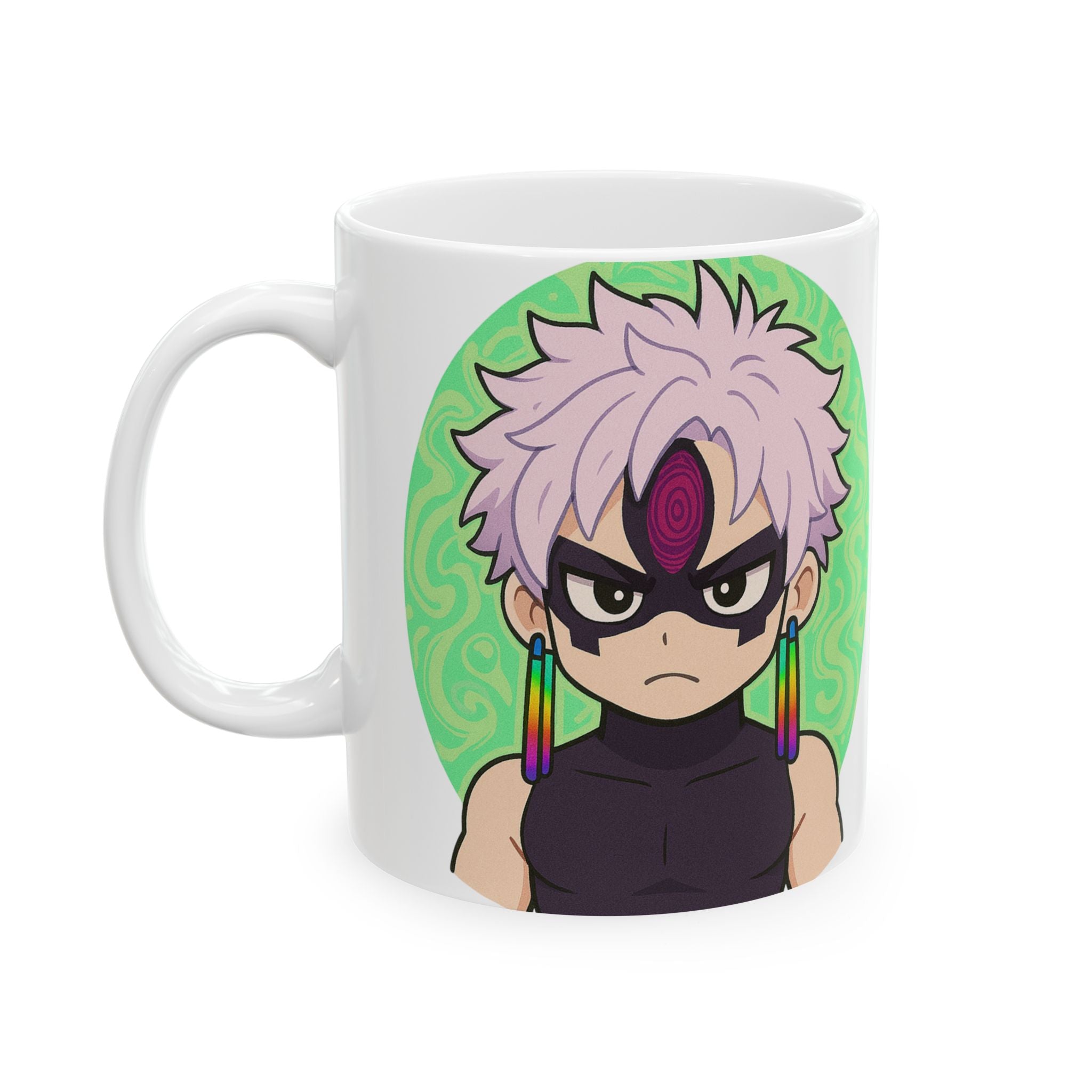 Dandadan Anime Ceramic Mug, (11oz, 15oz)