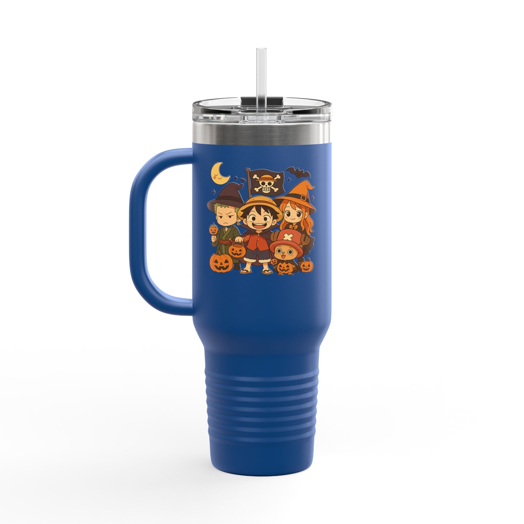 Anime one Piece Halloween Insulated Travel Mug, 40oz