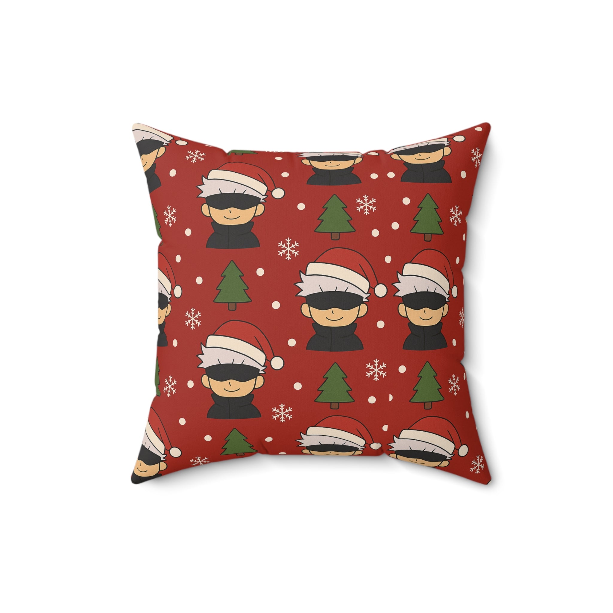 Gojo Christmas Spun Polyester Square Pillow